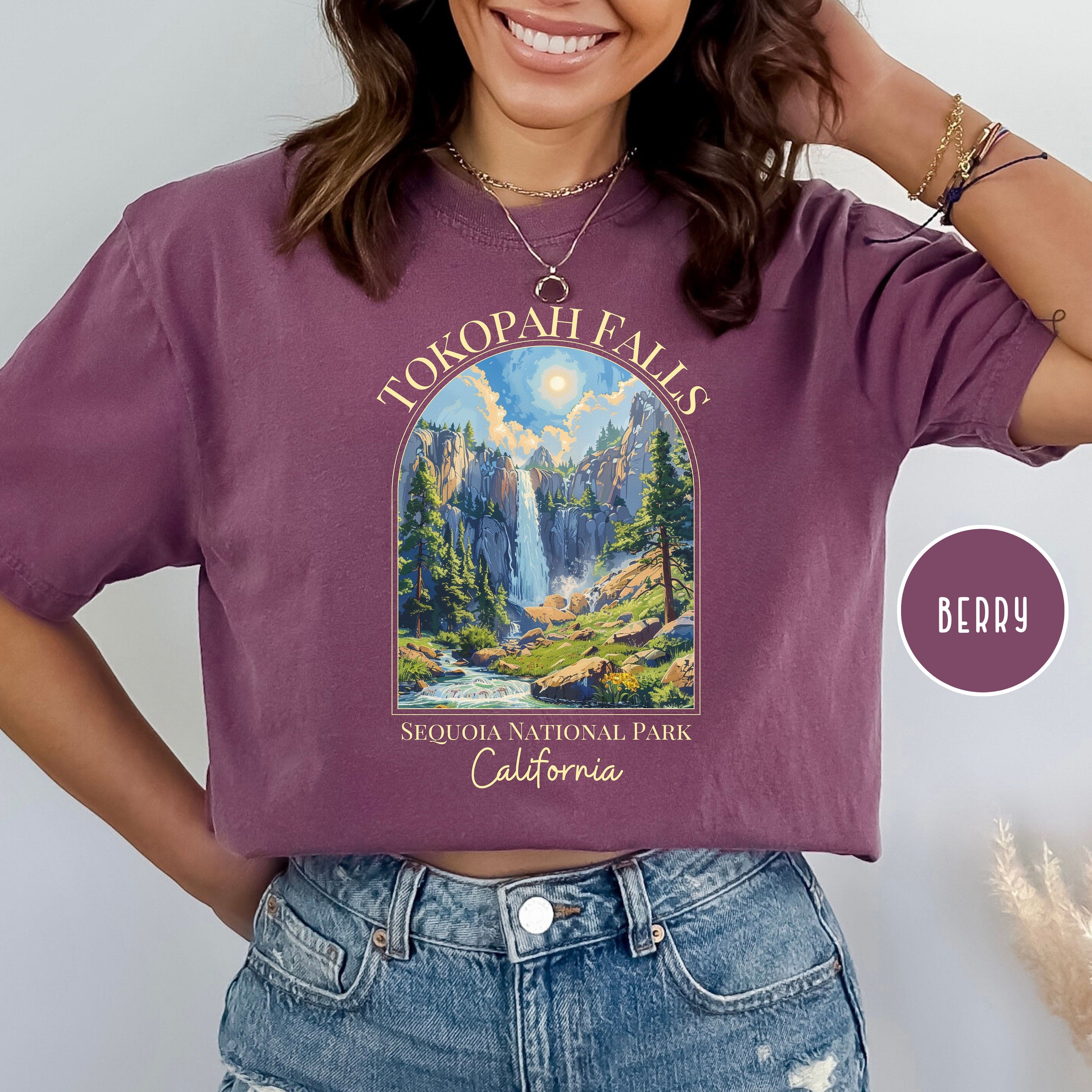 Sequoia National Park Topokah Falls Comfort Colors® Tee