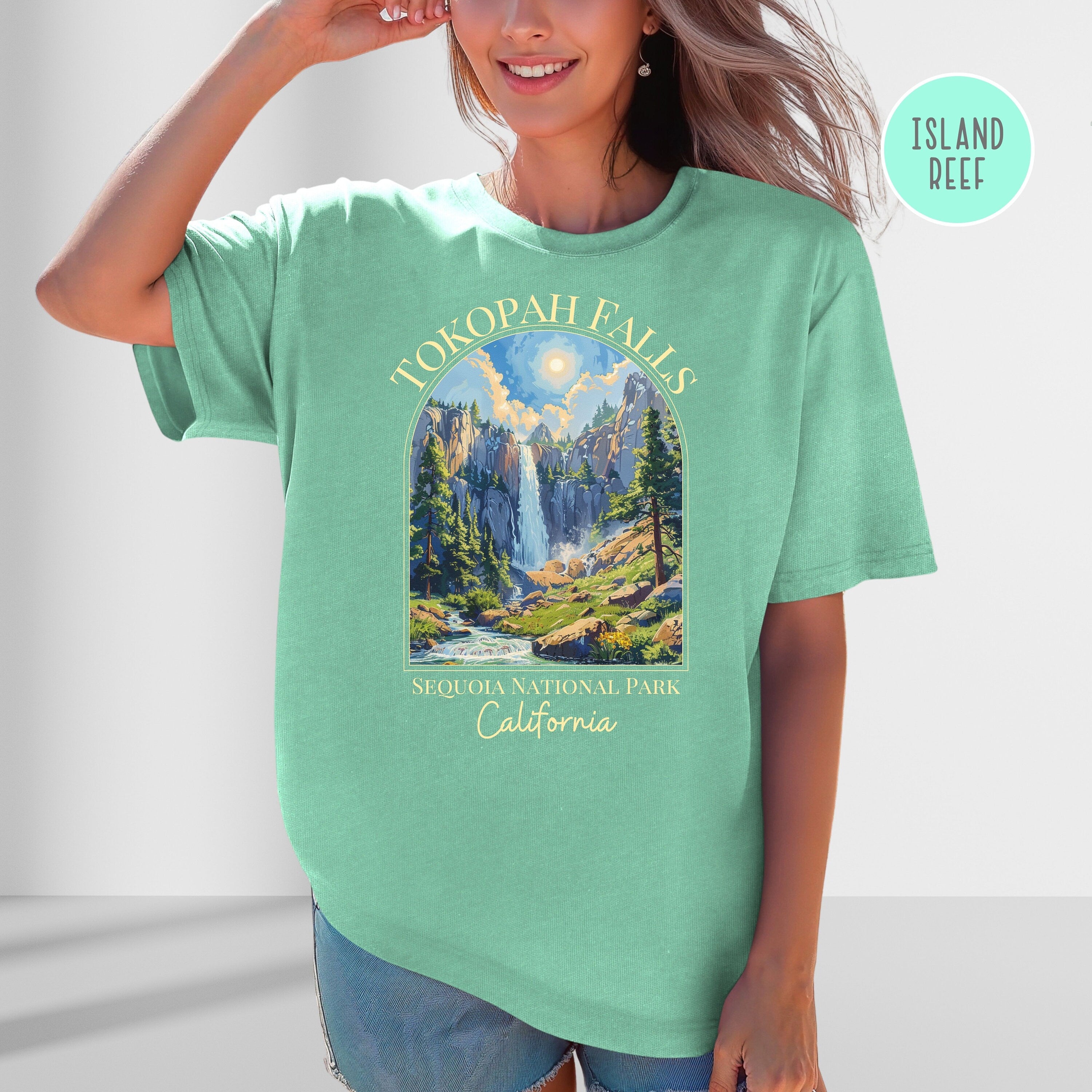 Sequoia National Park Topokah Falls Comfort Colors® Tee