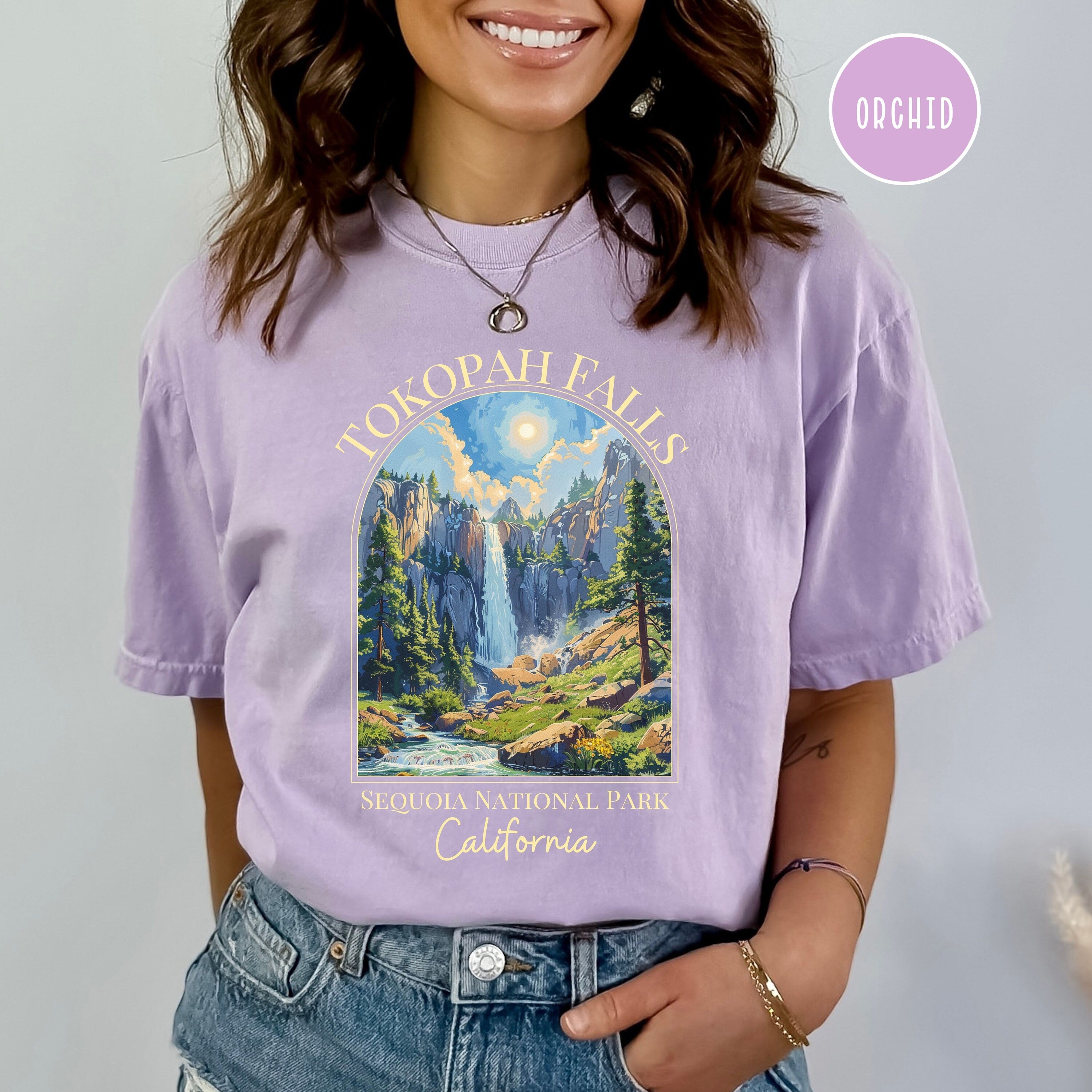 Sequoia National Park Topokah Falls Comfort Colors® Tee