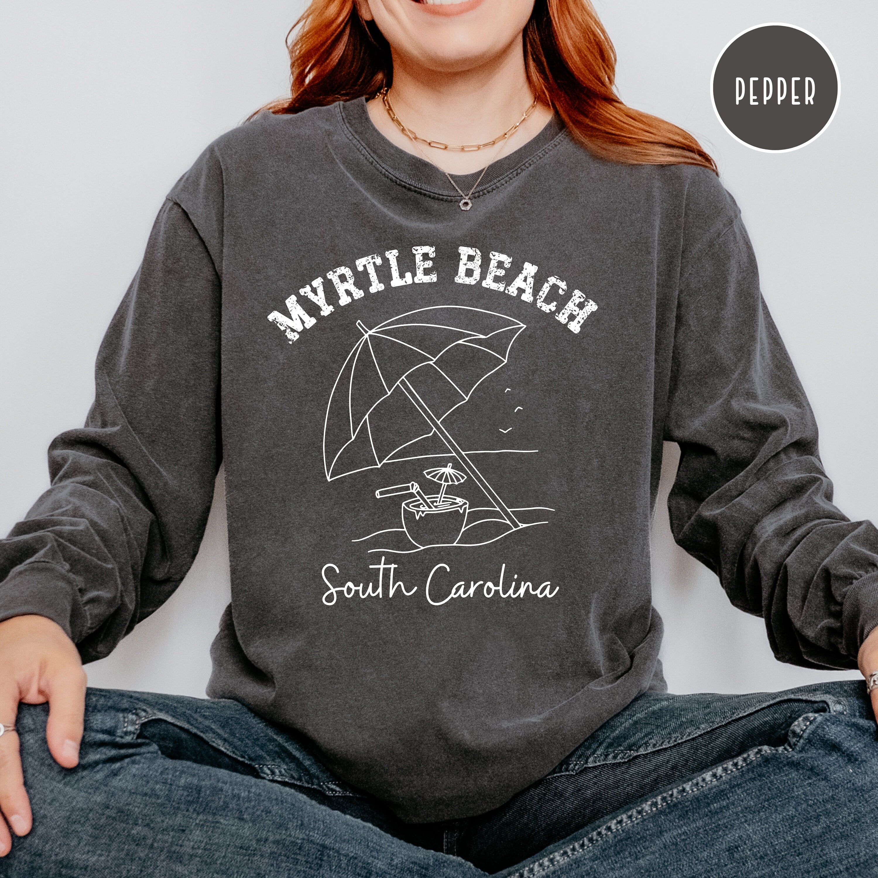 Myrtle Beach Comfort Colors® Long Sleeve Tee