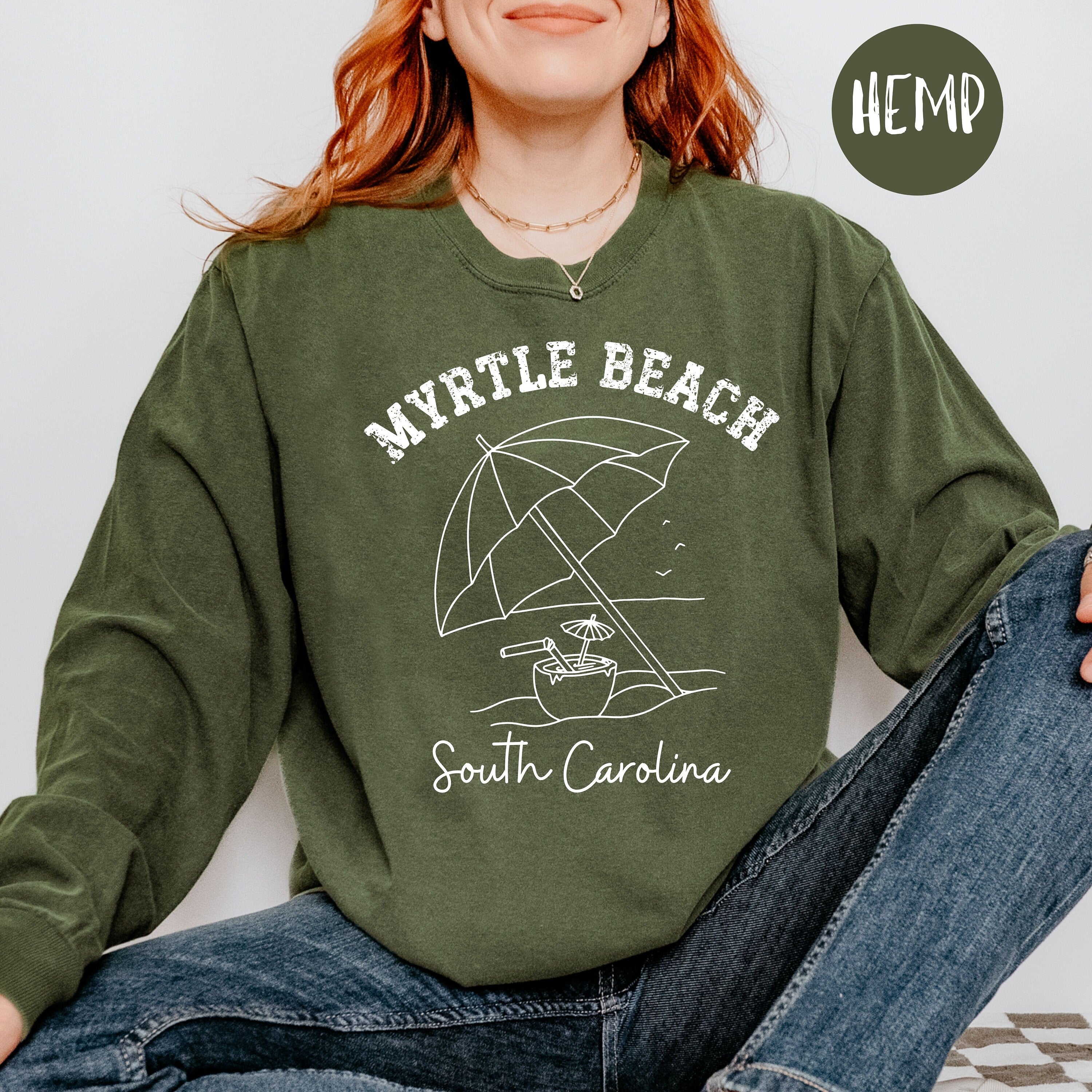 Myrtle Beach Comfort Colors® Long Sleeve Tee