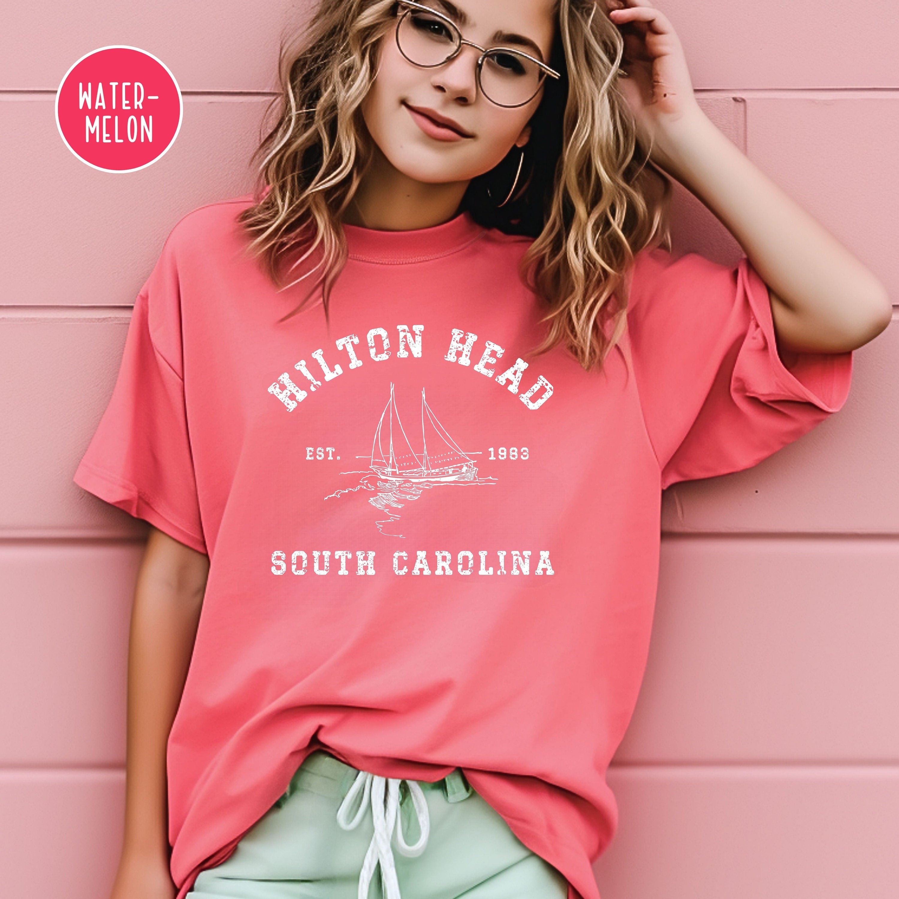 Hilton Head South Carolina Youth Comfort Colors® Tee