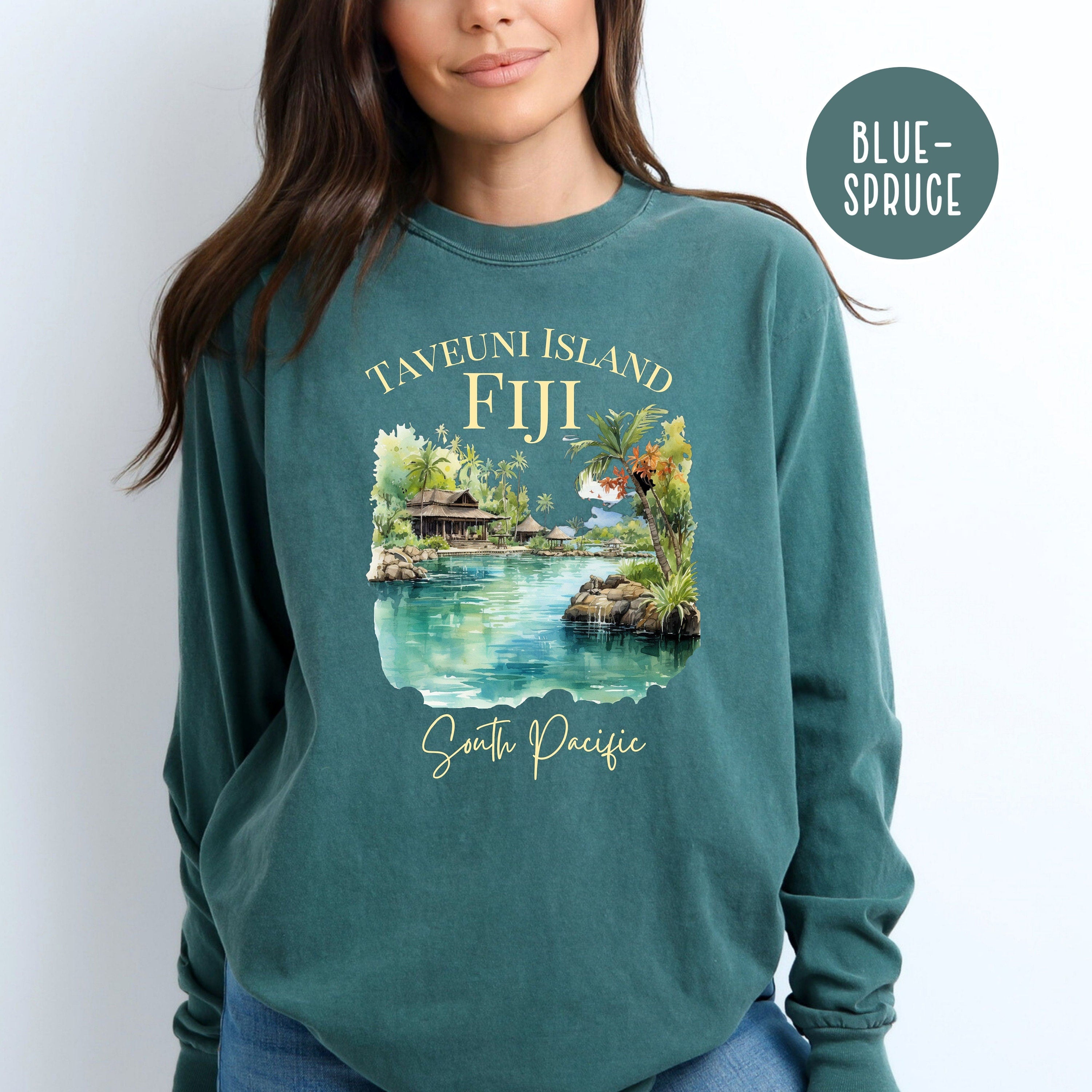 Taveuni Island Fiji Comfort Colors® Long Sleeve Tee