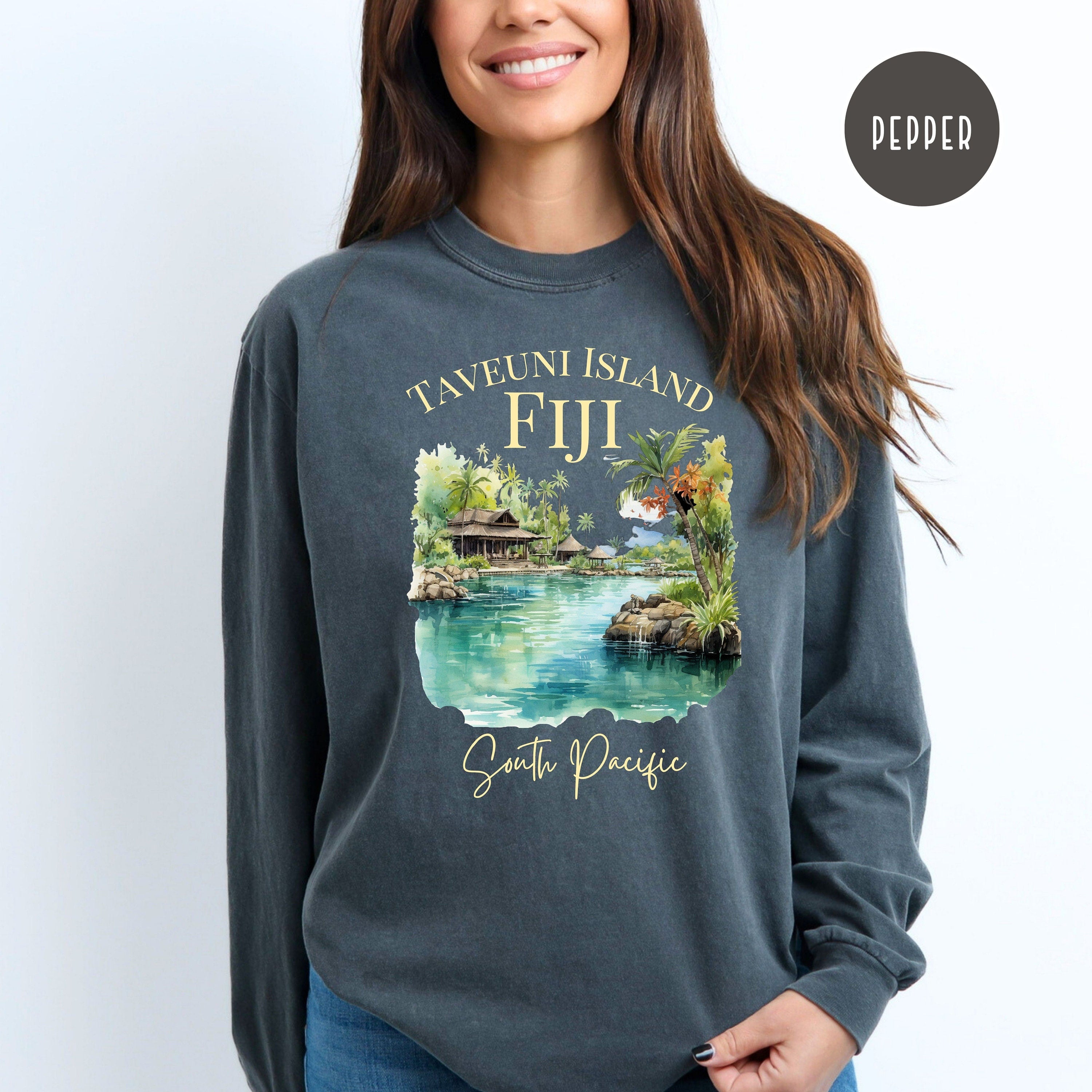 Taveuni Island Fiji Comfort Colors® Long Sleeve Tee