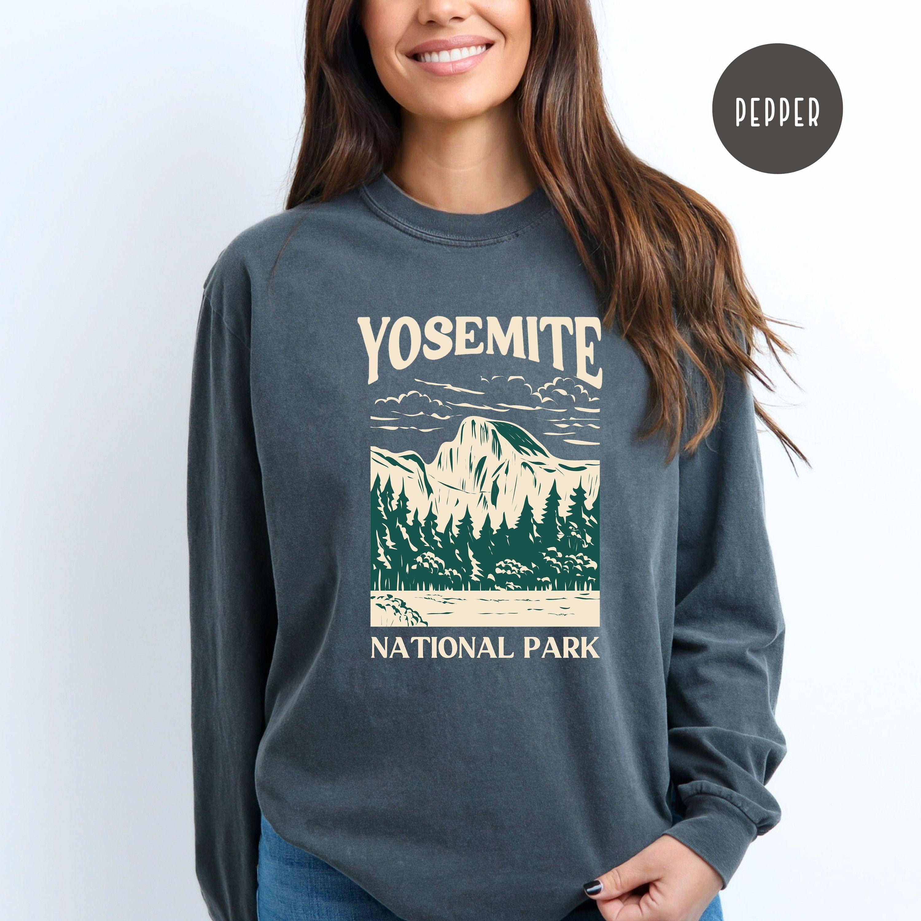 Yosemite National Park Comfort Colors® Long Sleeve Tee