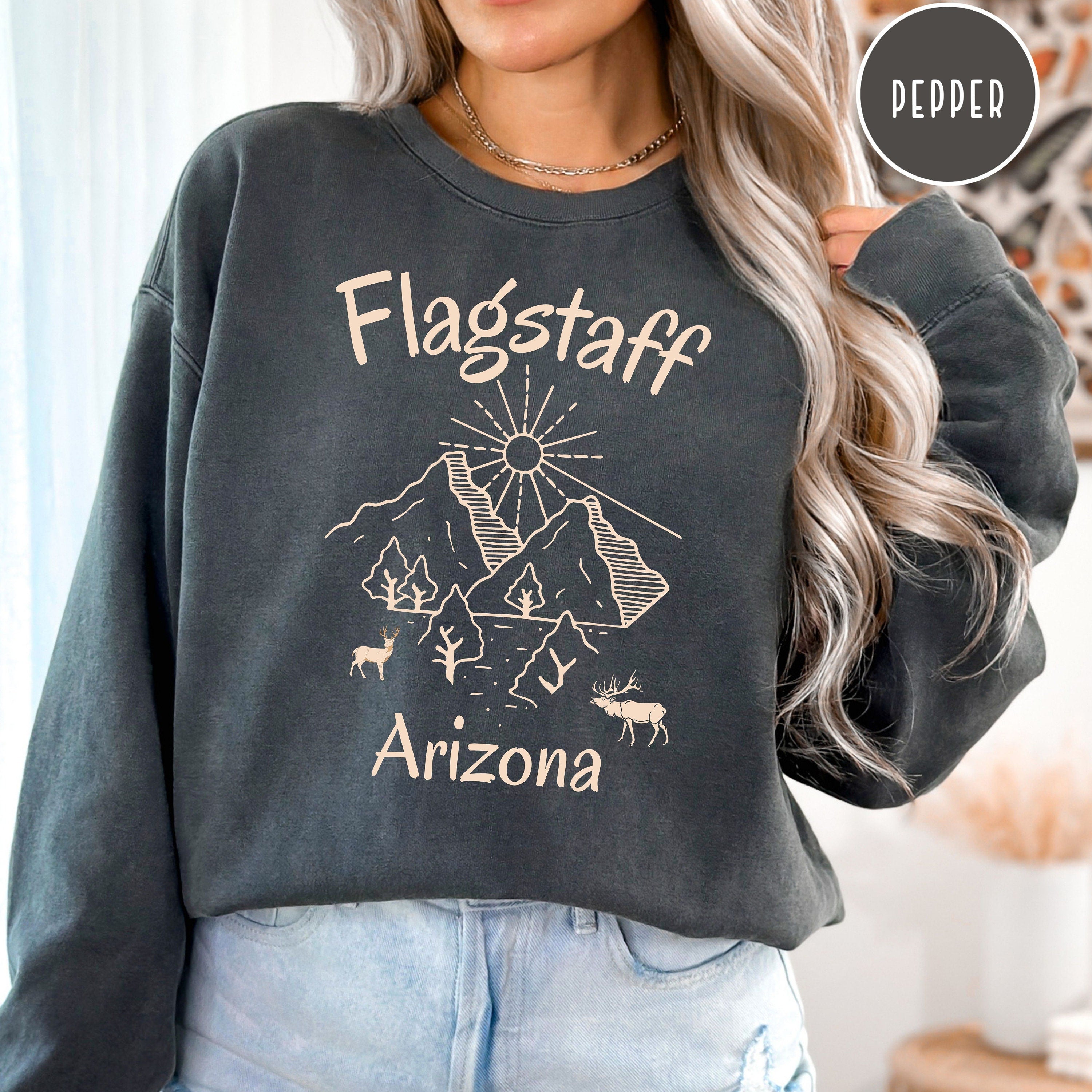 Flagstaff Arizona Comfort Colors Sweatshirt