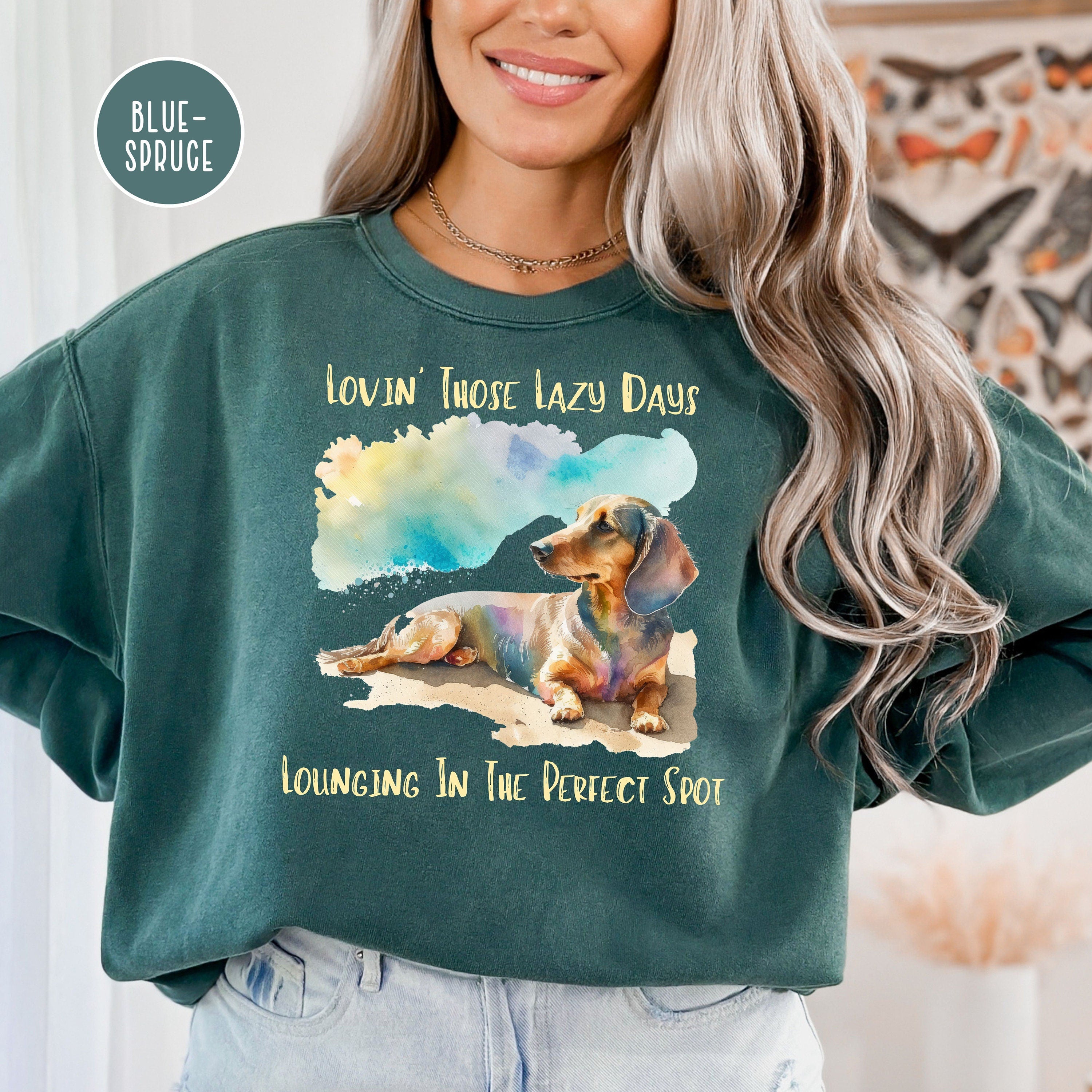 Dachshund Mom Comfort Colors® Sweatshirt