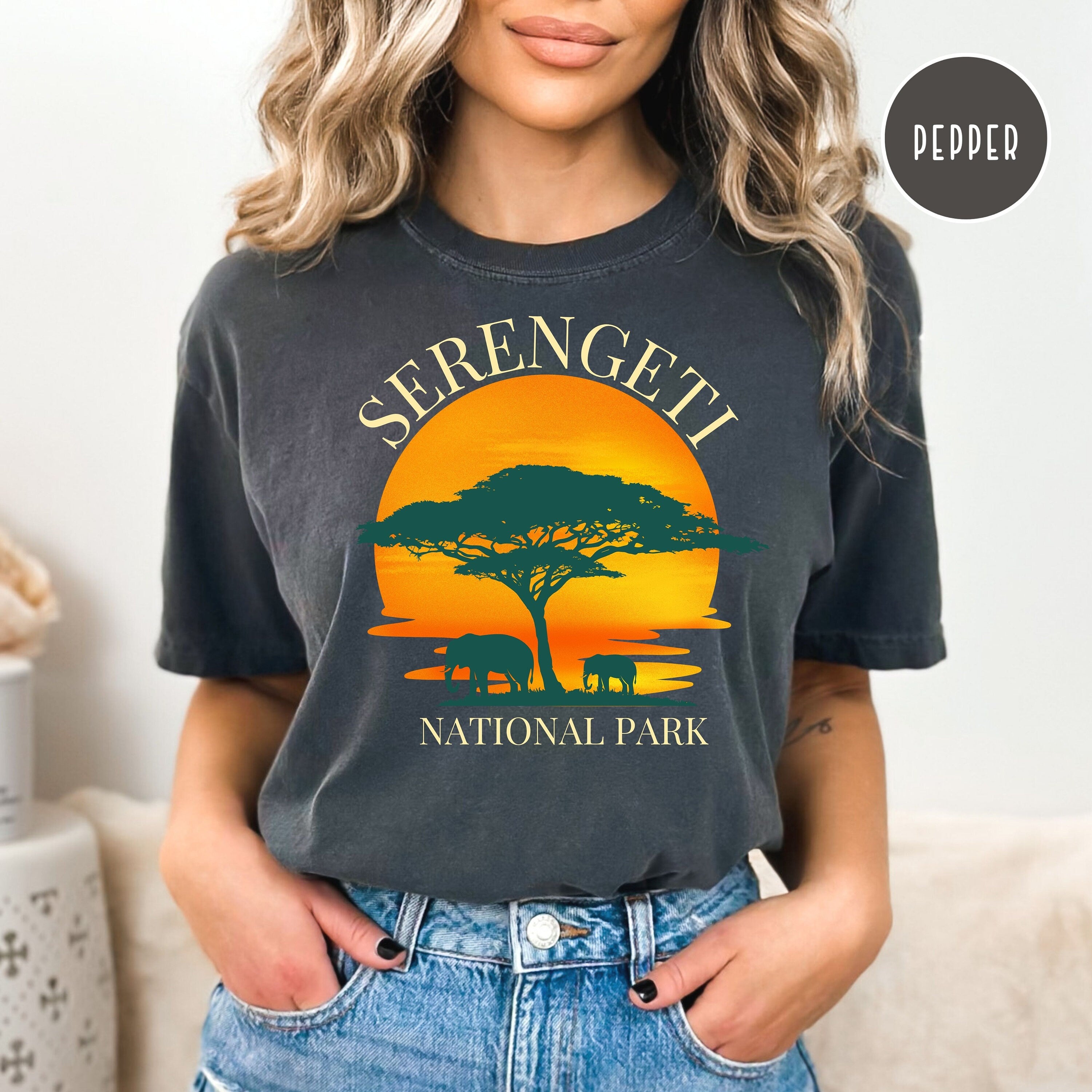 Serengeti National Park Comfort Colors® Tee