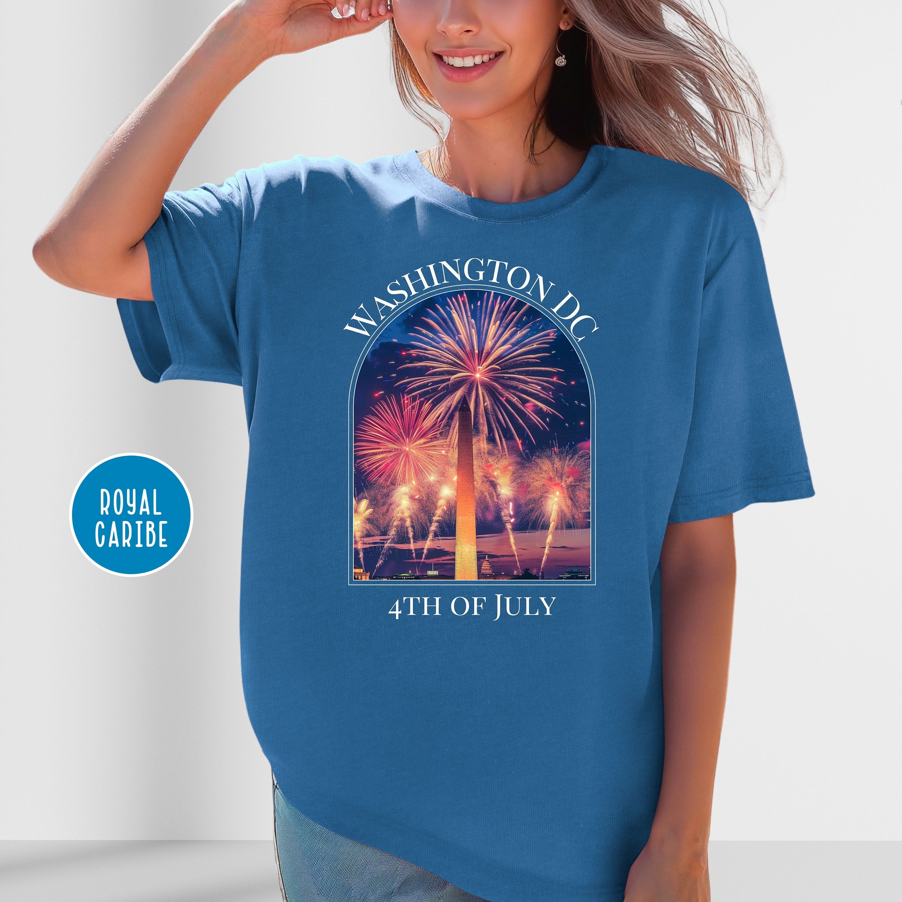 4th of July in Washington DC Comfort Colors® Tee