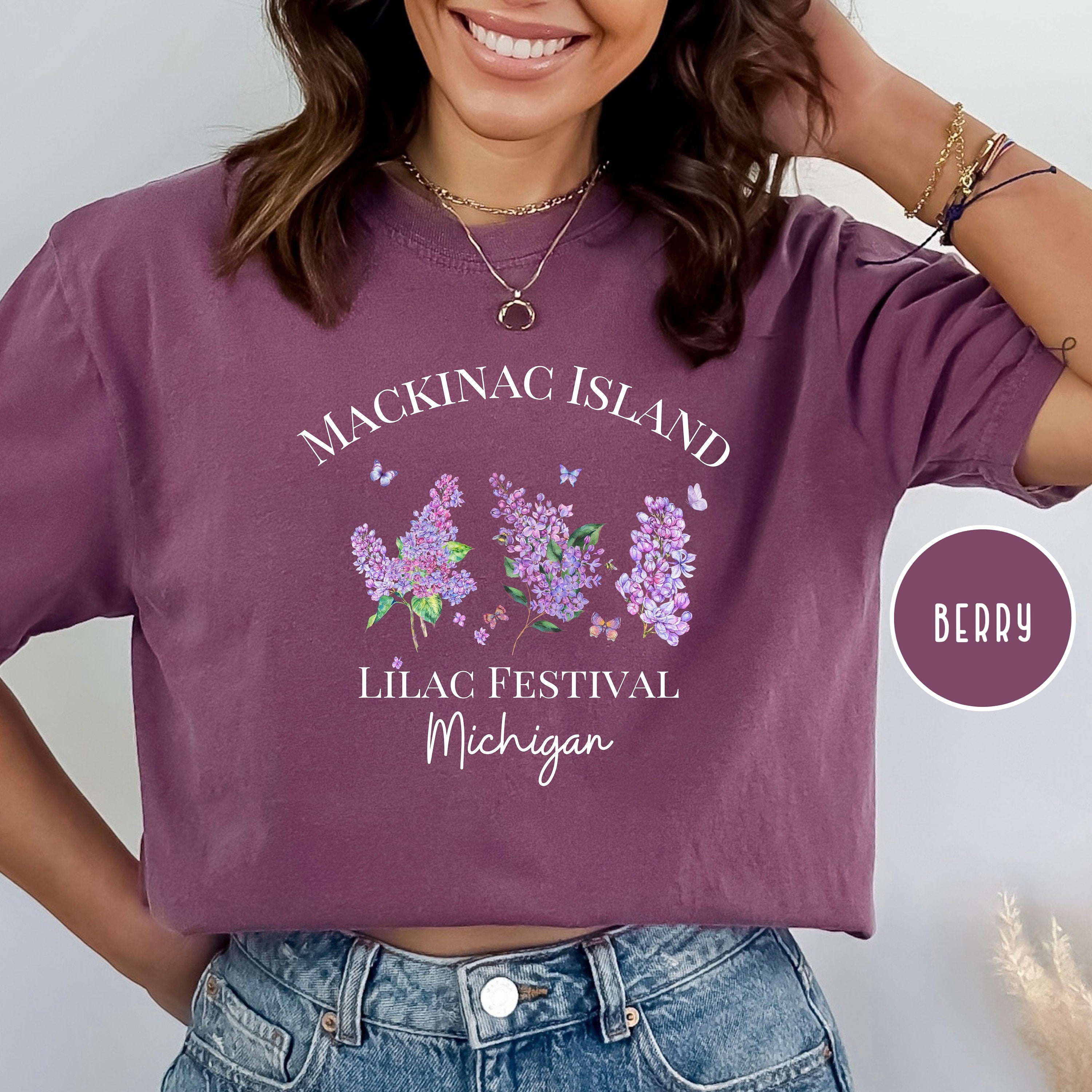 Mackinac Island Michigan Lilac Festival Comfort Colors® Tee