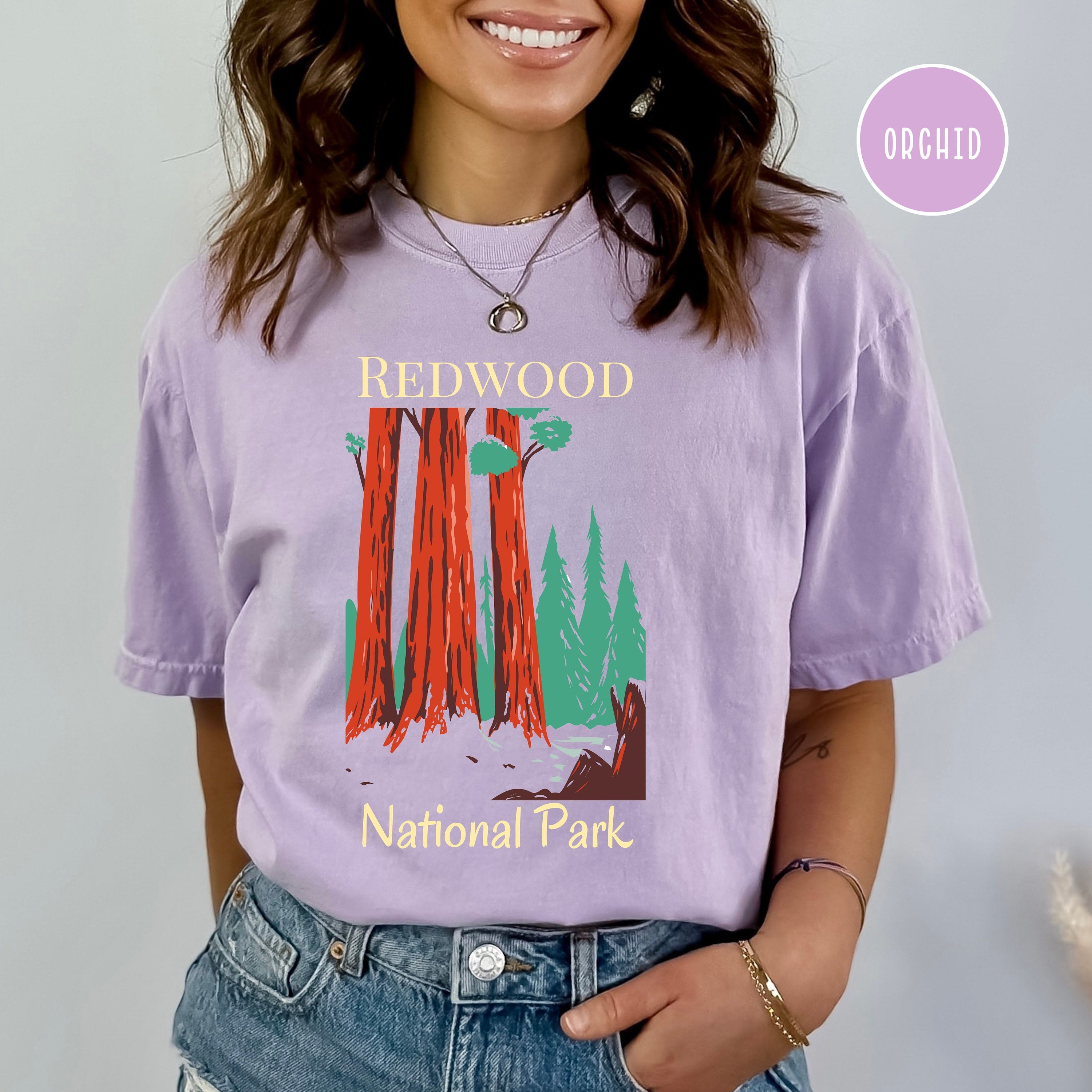 Redwood National Park California Comfort Colors® Tee