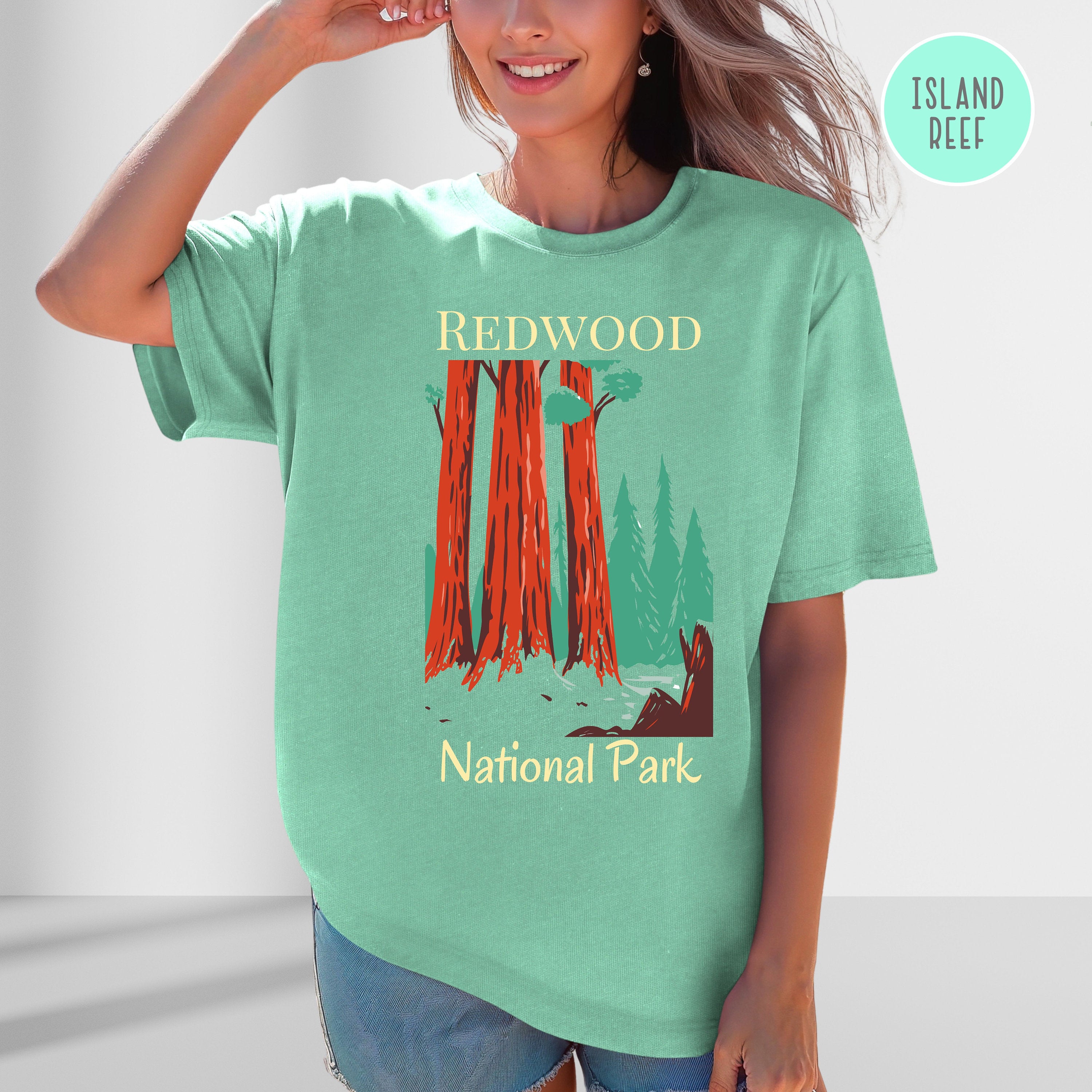 Redwood National Park California Comfort Colors® Tee