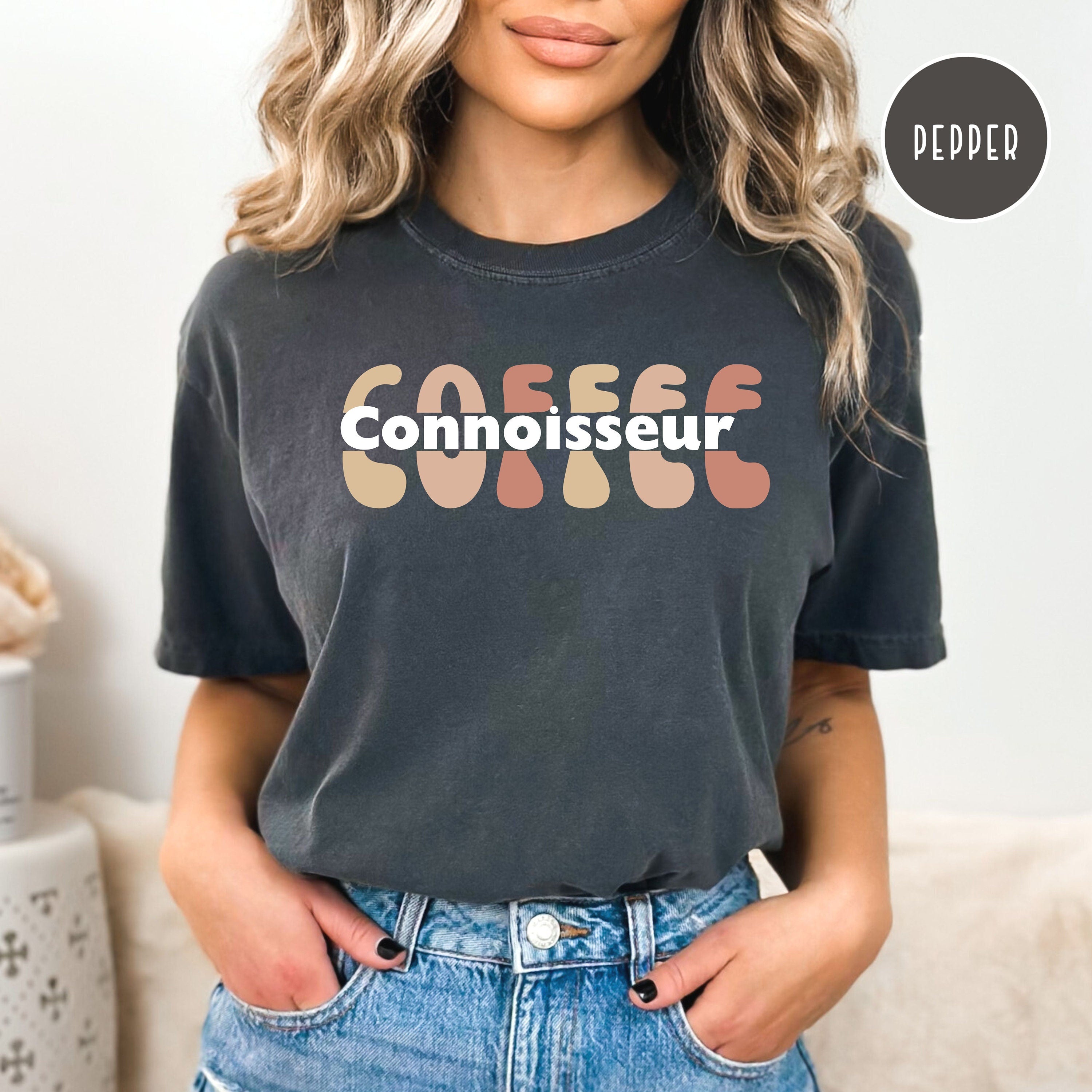 Coffee Connoisseur Comfort Colors® Coffee Barista Gift Shirt