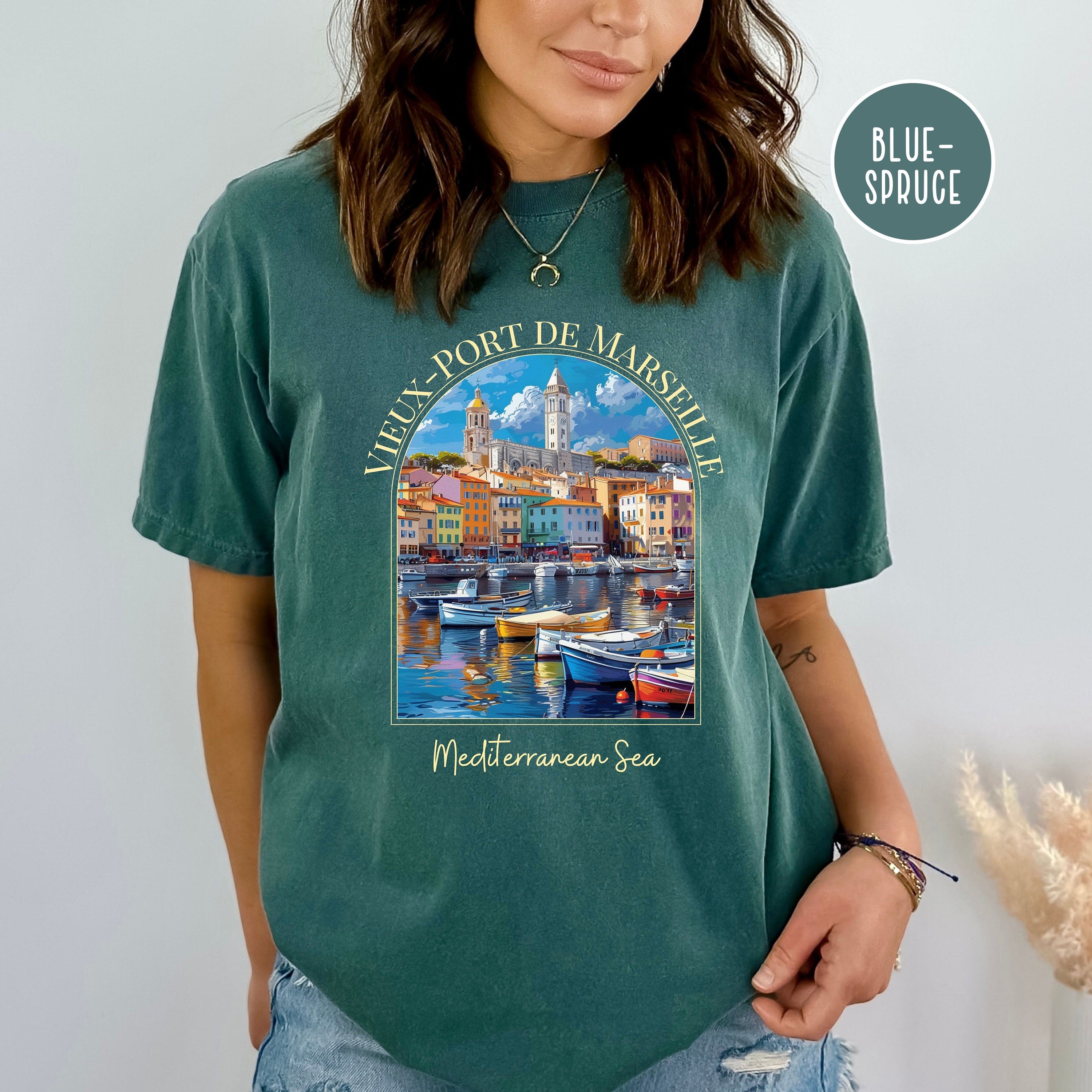 Vieux-Port de Marseille Comfort Colors® Tee