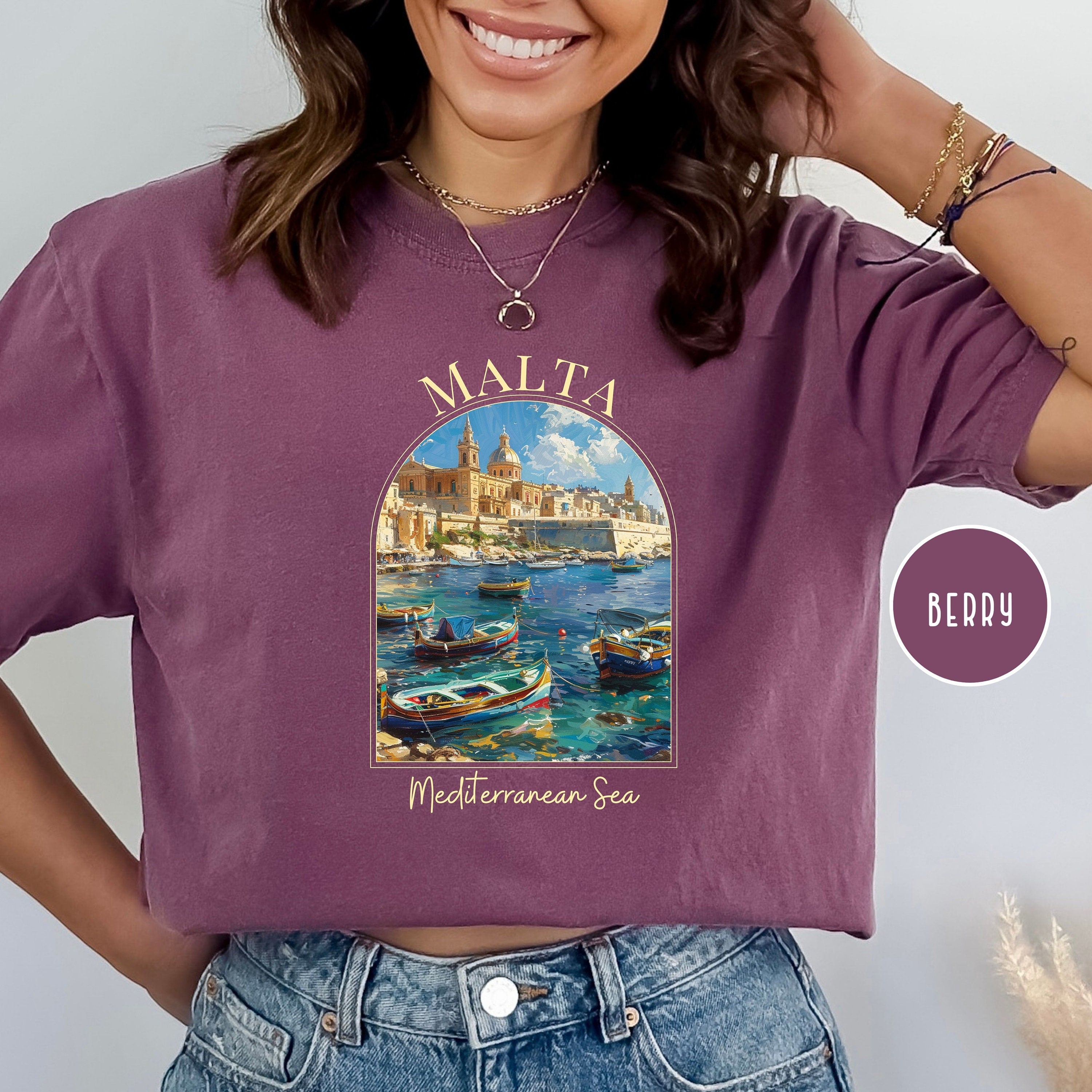 Malta Island Comfort Colors® Tee