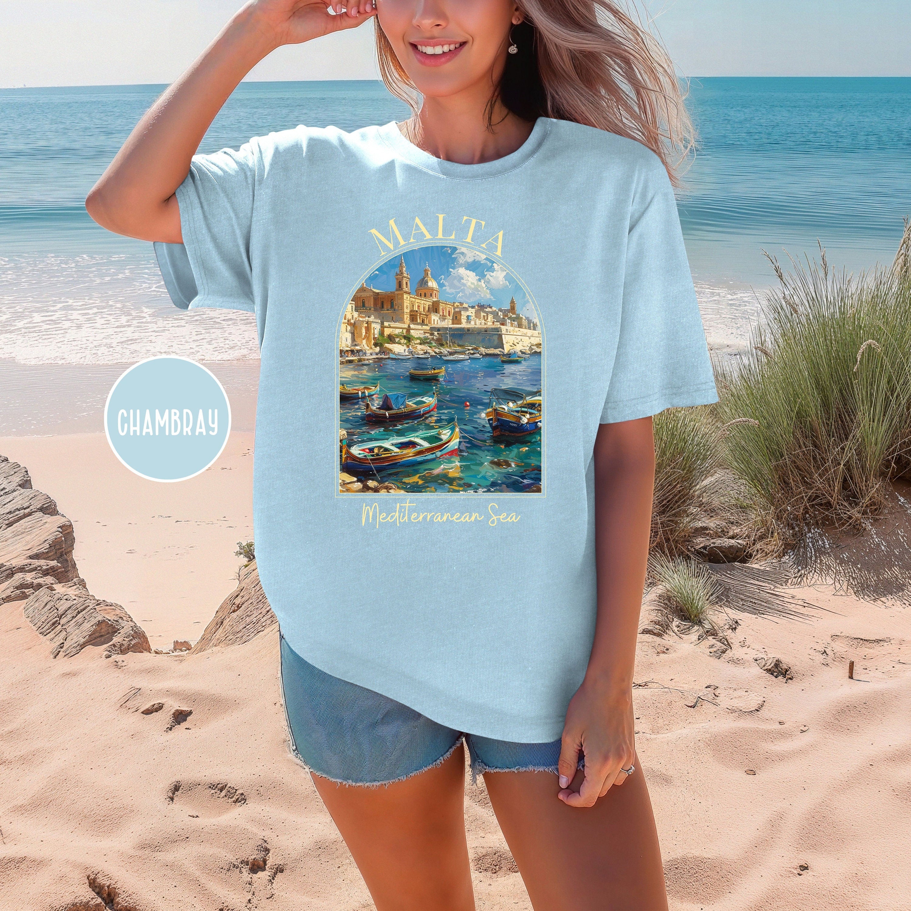 Malta Island Comfort Colors® Tee