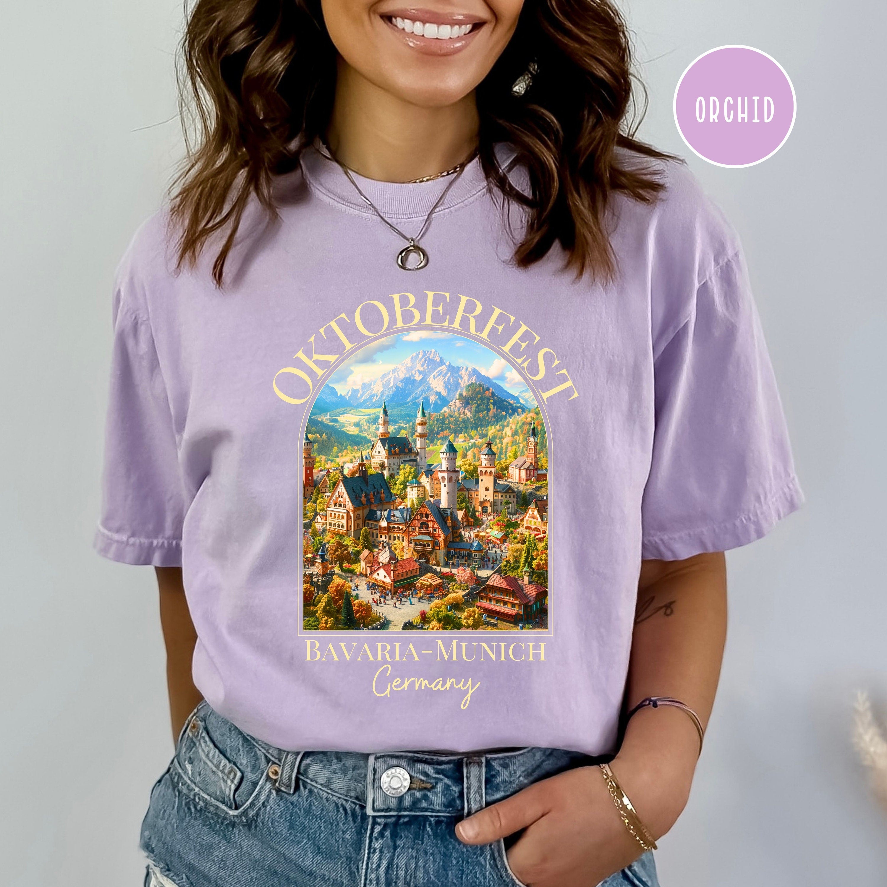 Oktoberfest Bavaria Munich Germany Comfort Colors® Tee