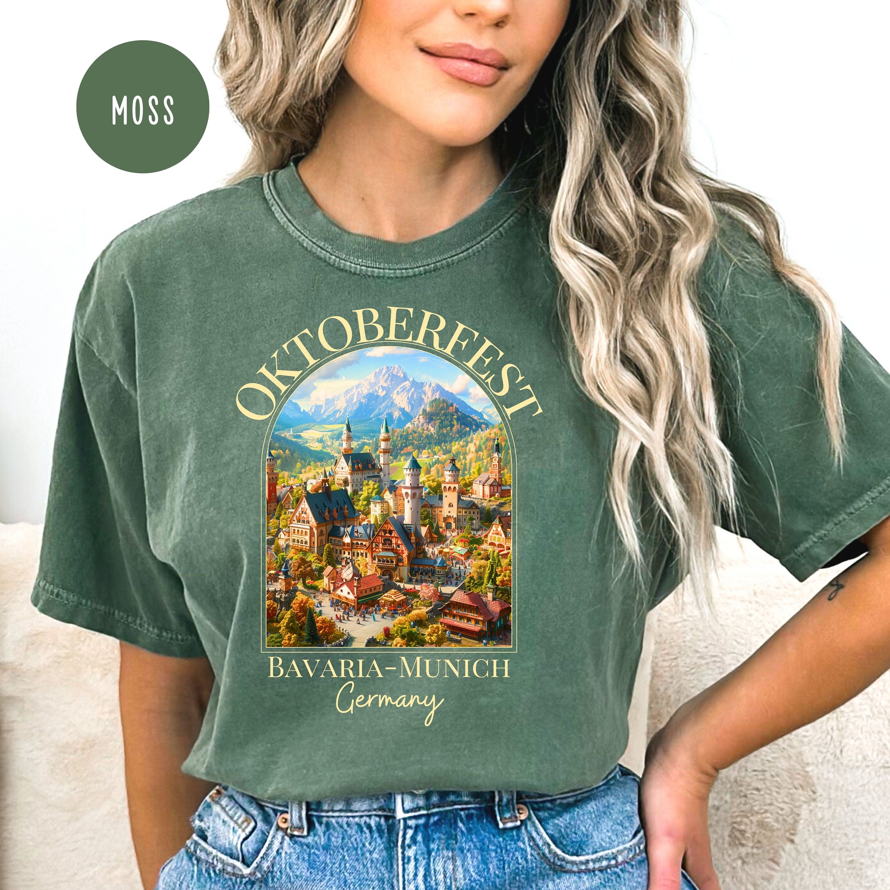 Oktoberfest Bavaria Munich Germany Comfort Colors® Tee