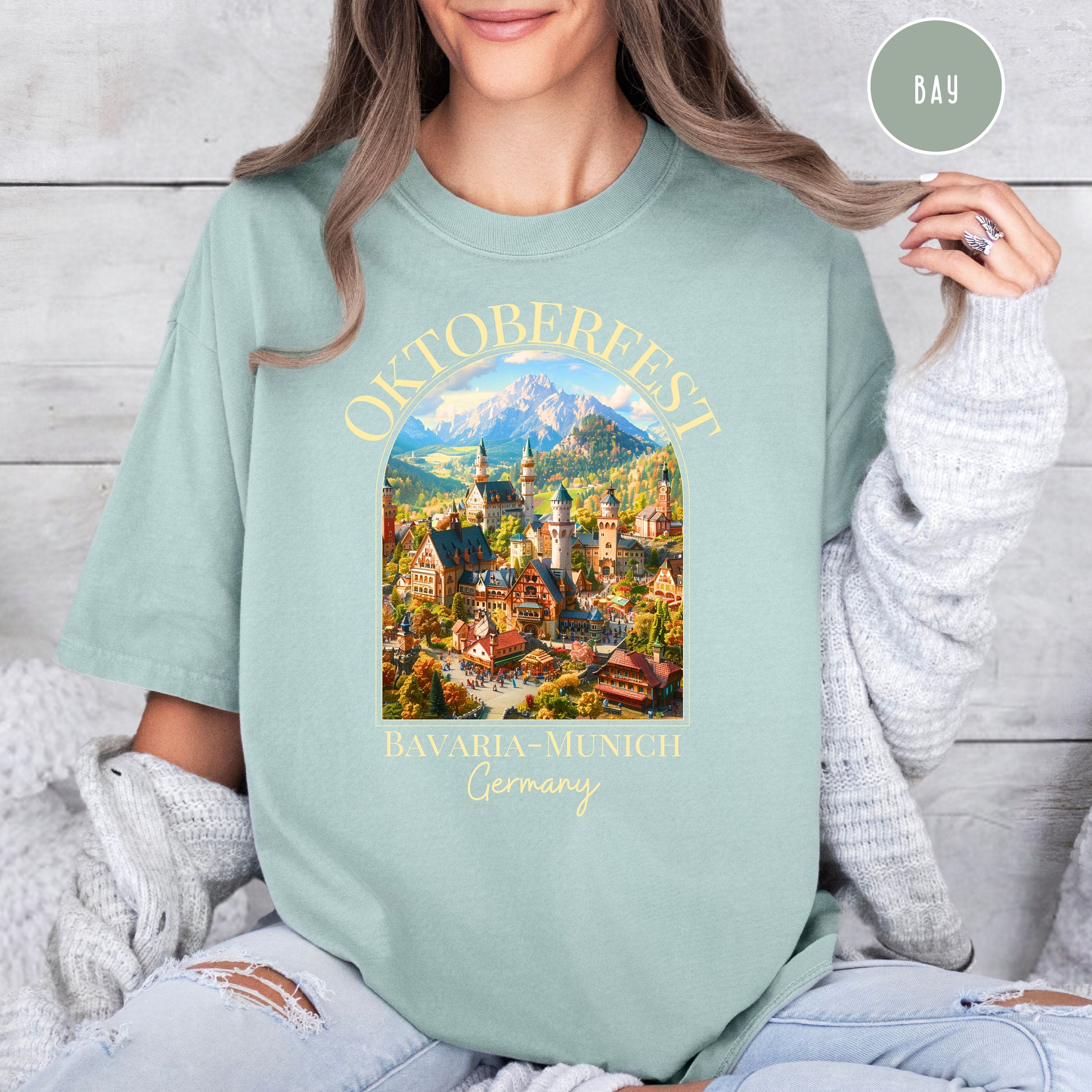 Oktoberfest Bavaria Munich Germany Comfort Colors® Tee