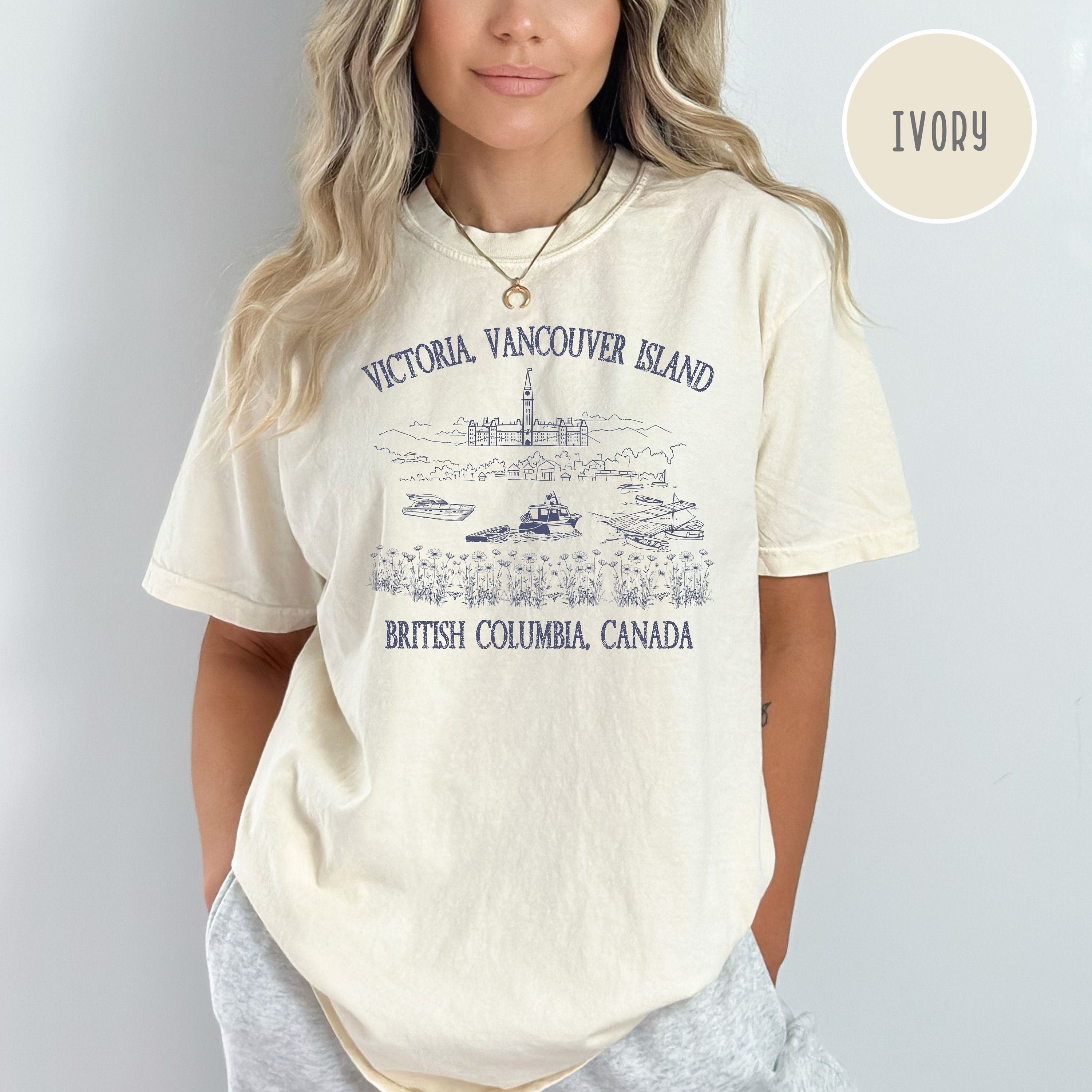 Vancouver Island British Columbia Comfort Colors® Tee