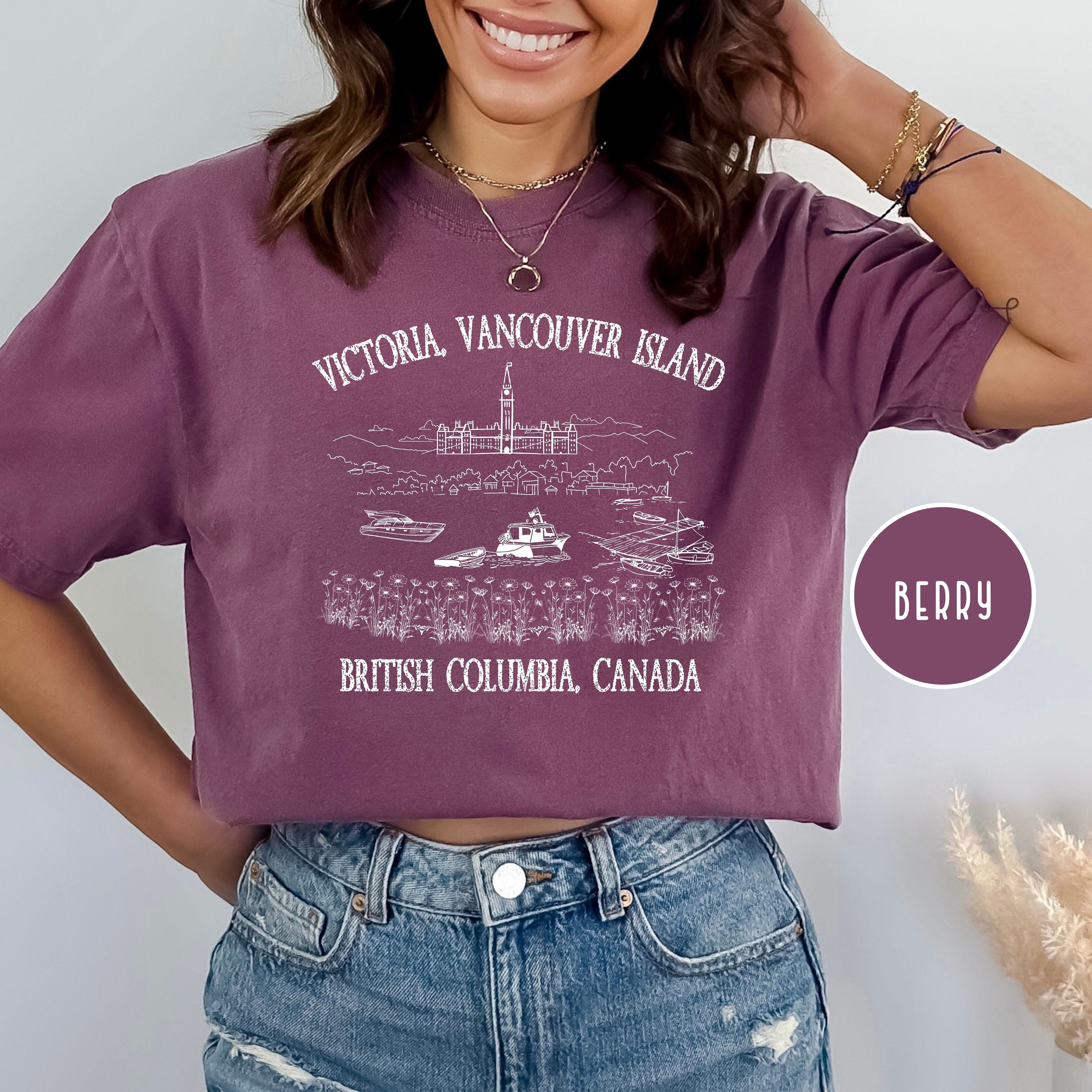 Vancouver Island British Columbia Comfort Colors® Tee