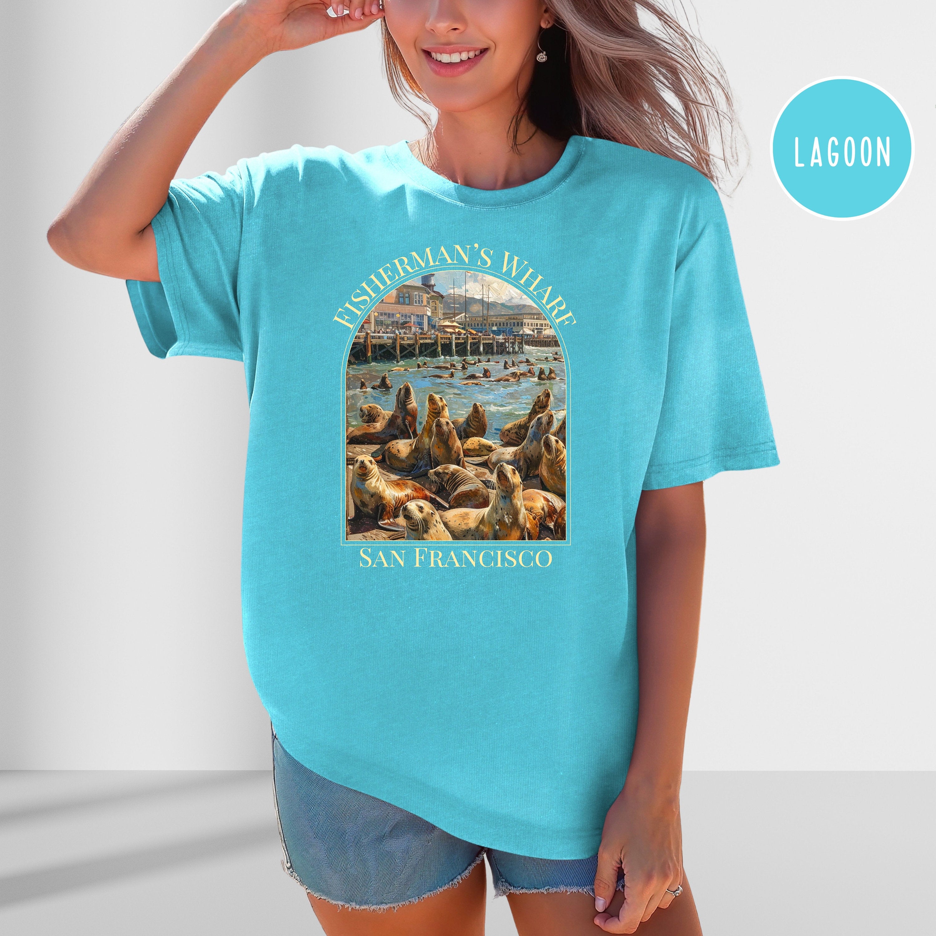 Fisherman's Wharf San Francisco Comfort Colors® Tee