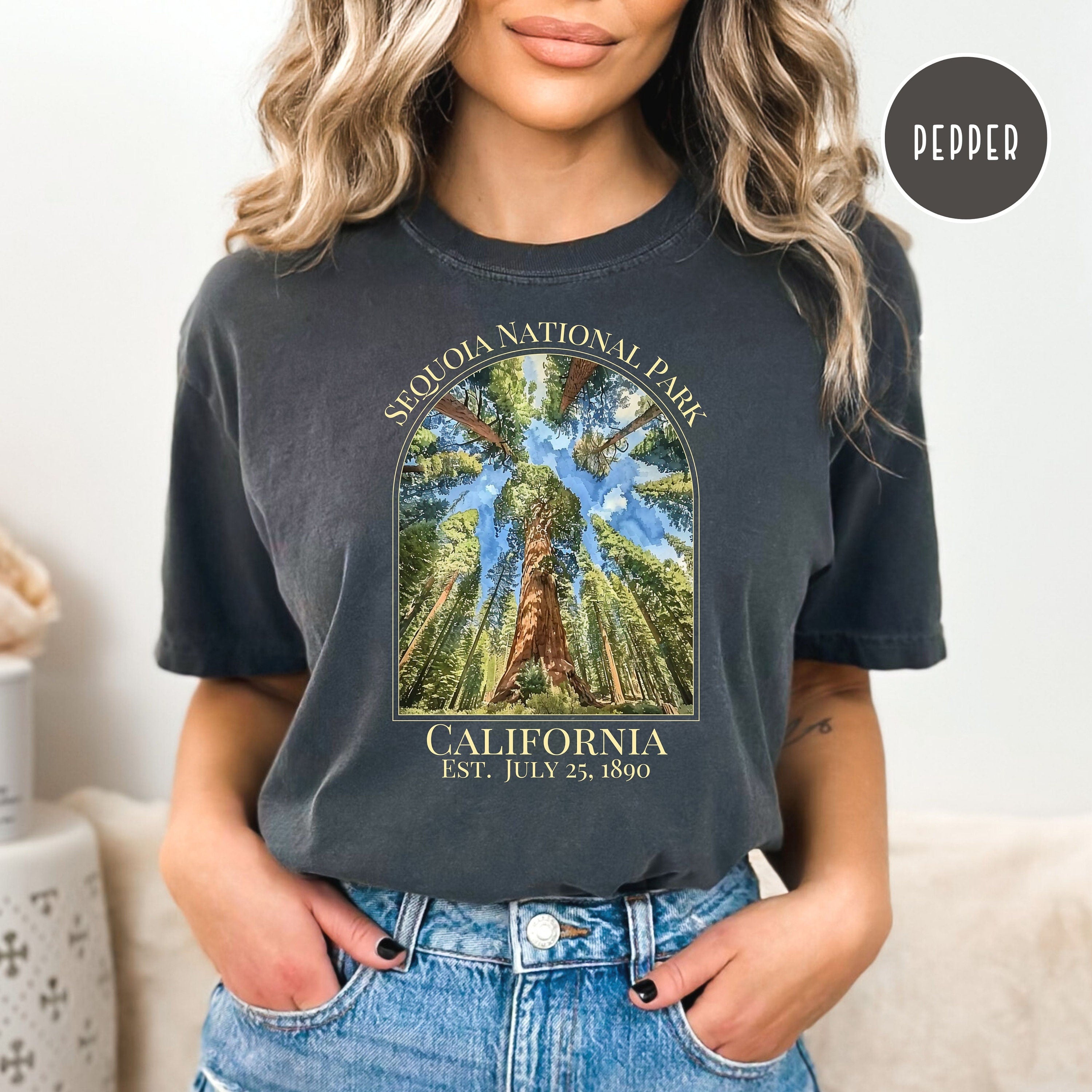 Sequoia National Park California Comfort Colors® Tee