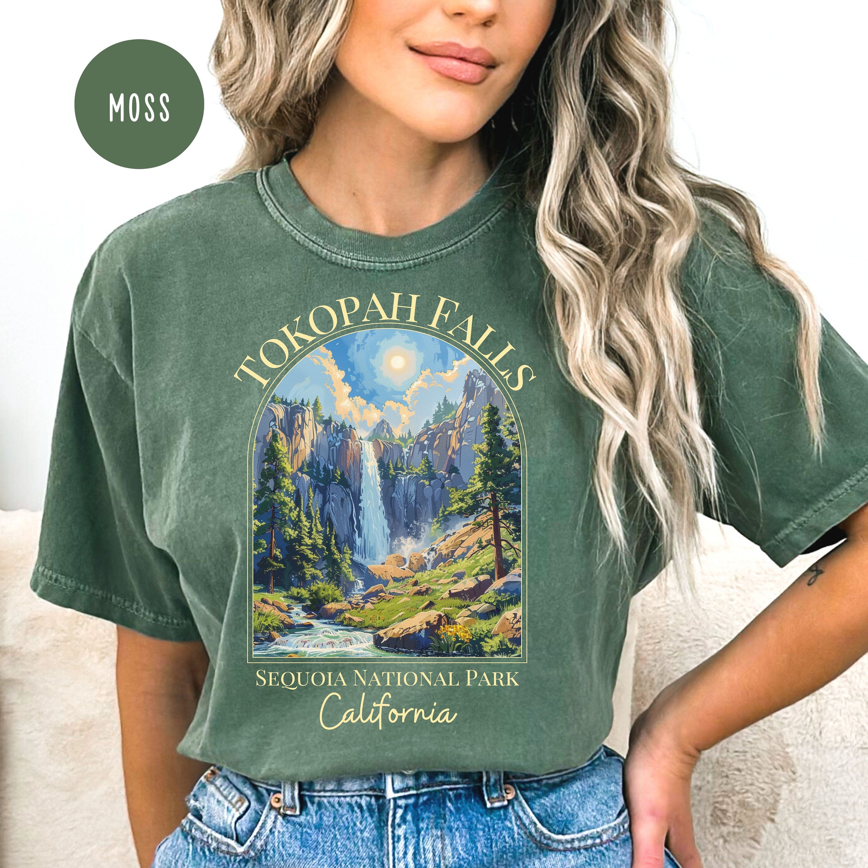 Sequoia National Park Topokah Falls Comfort Colors® Tee