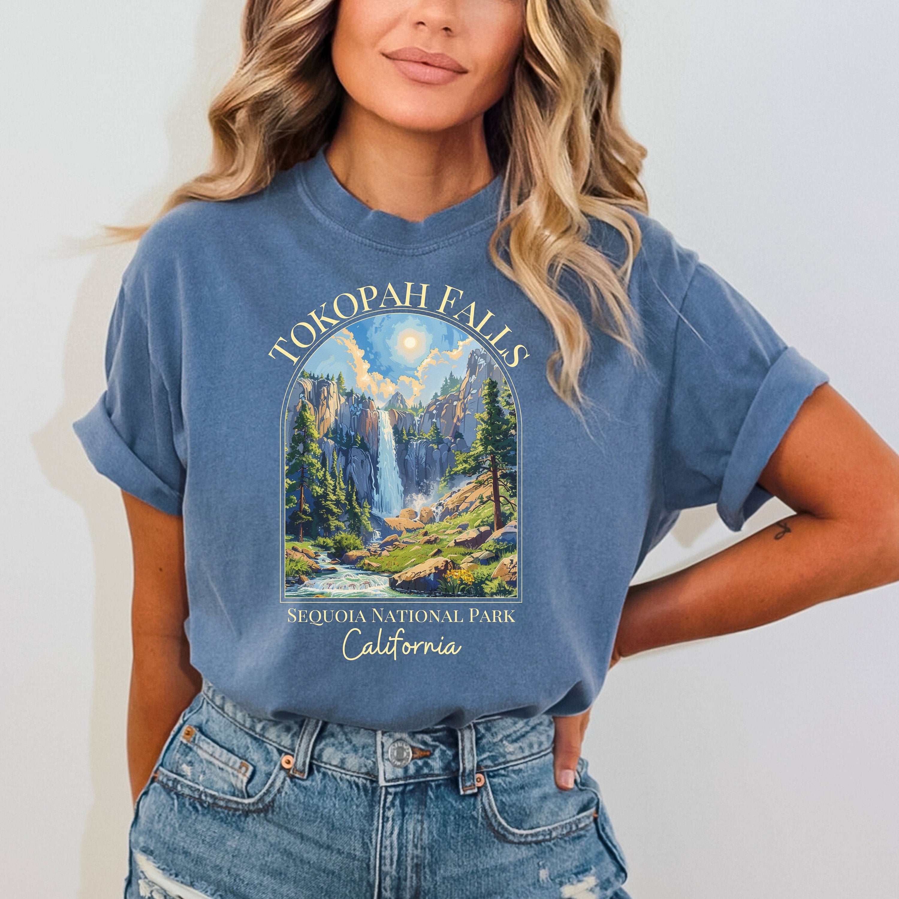 Sequoia National Park Topokah Falls Comfort Colors® Tee