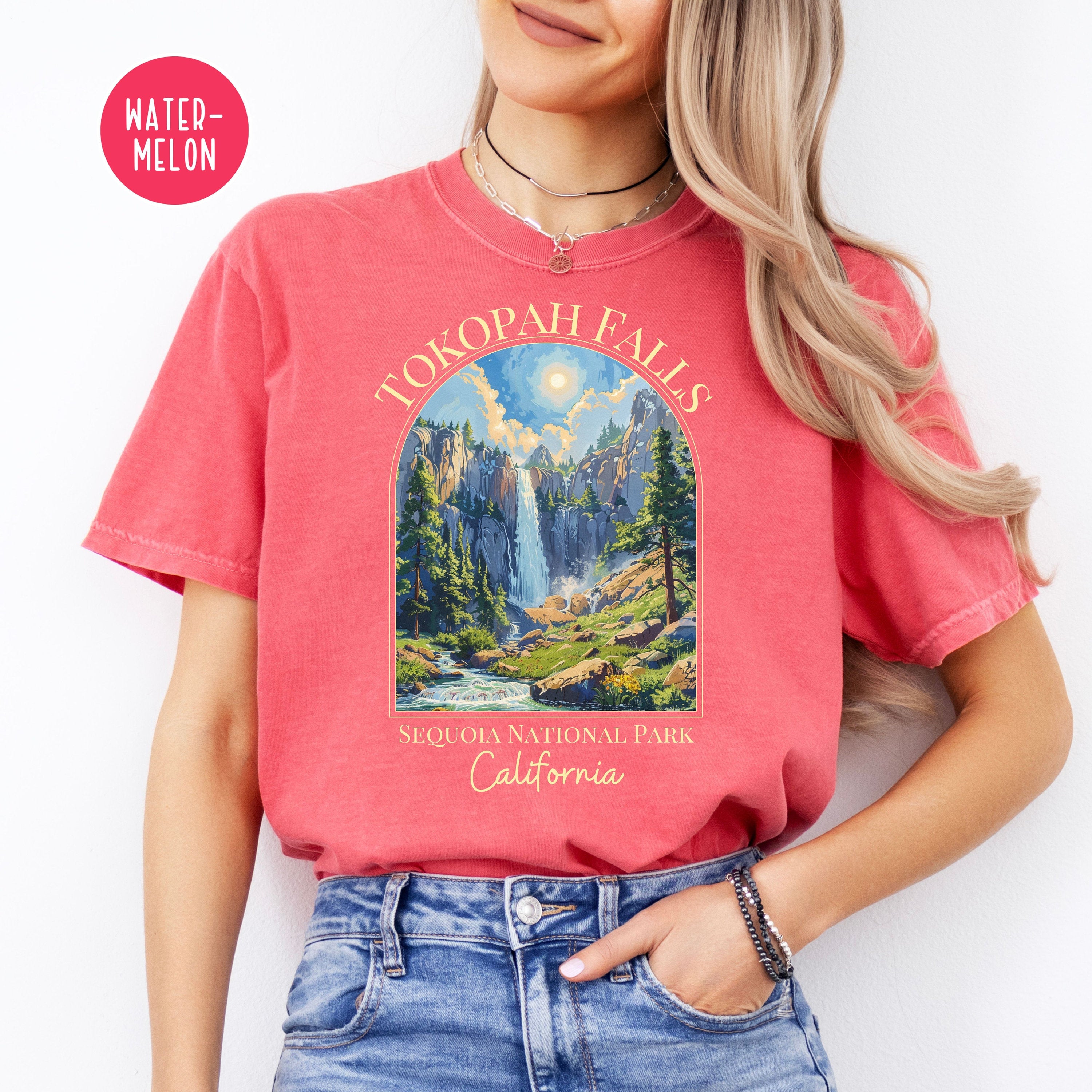 Sequoia National Park Topokah Falls Comfort Colors® Tee