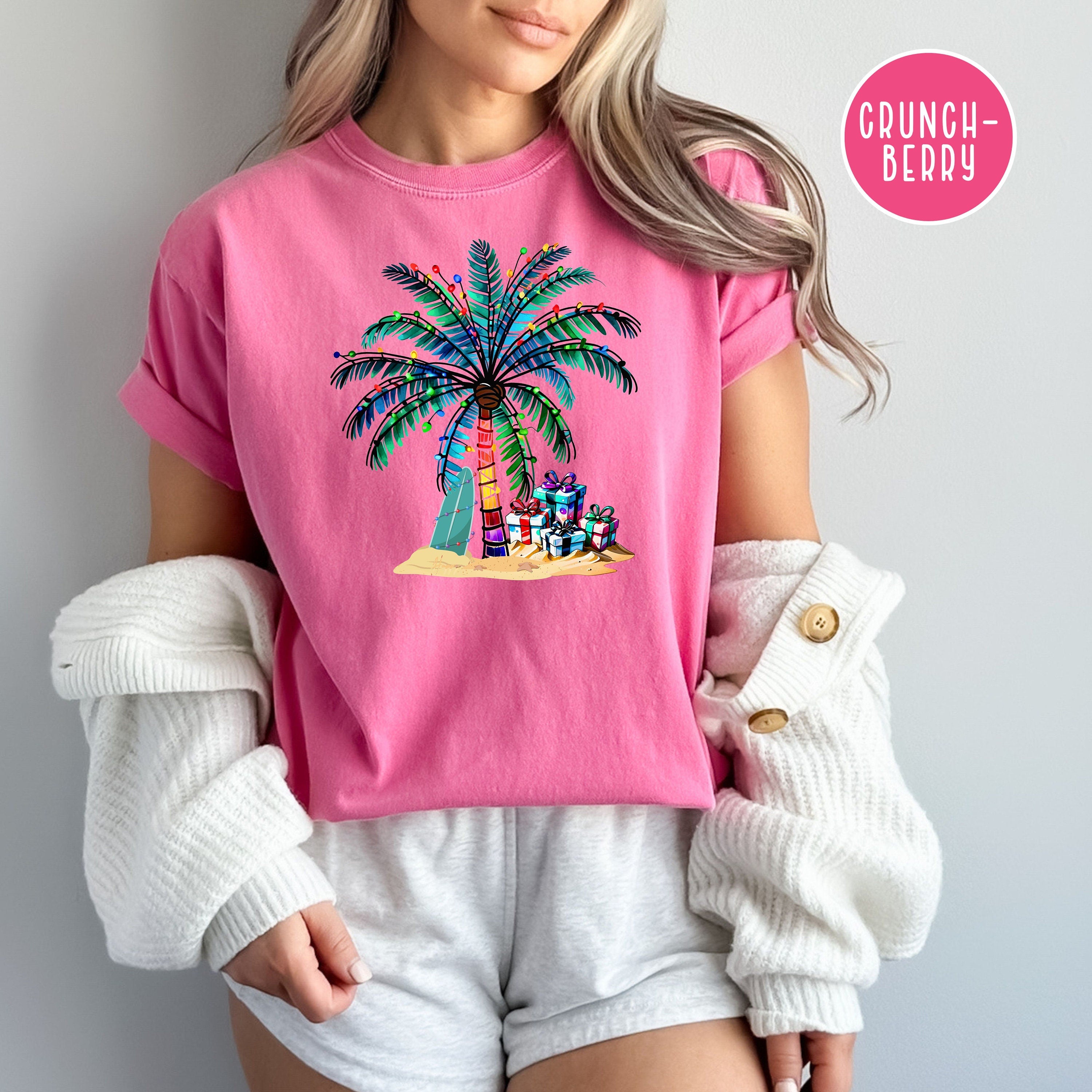 Tropical Christmas Comfort Colors® Tee