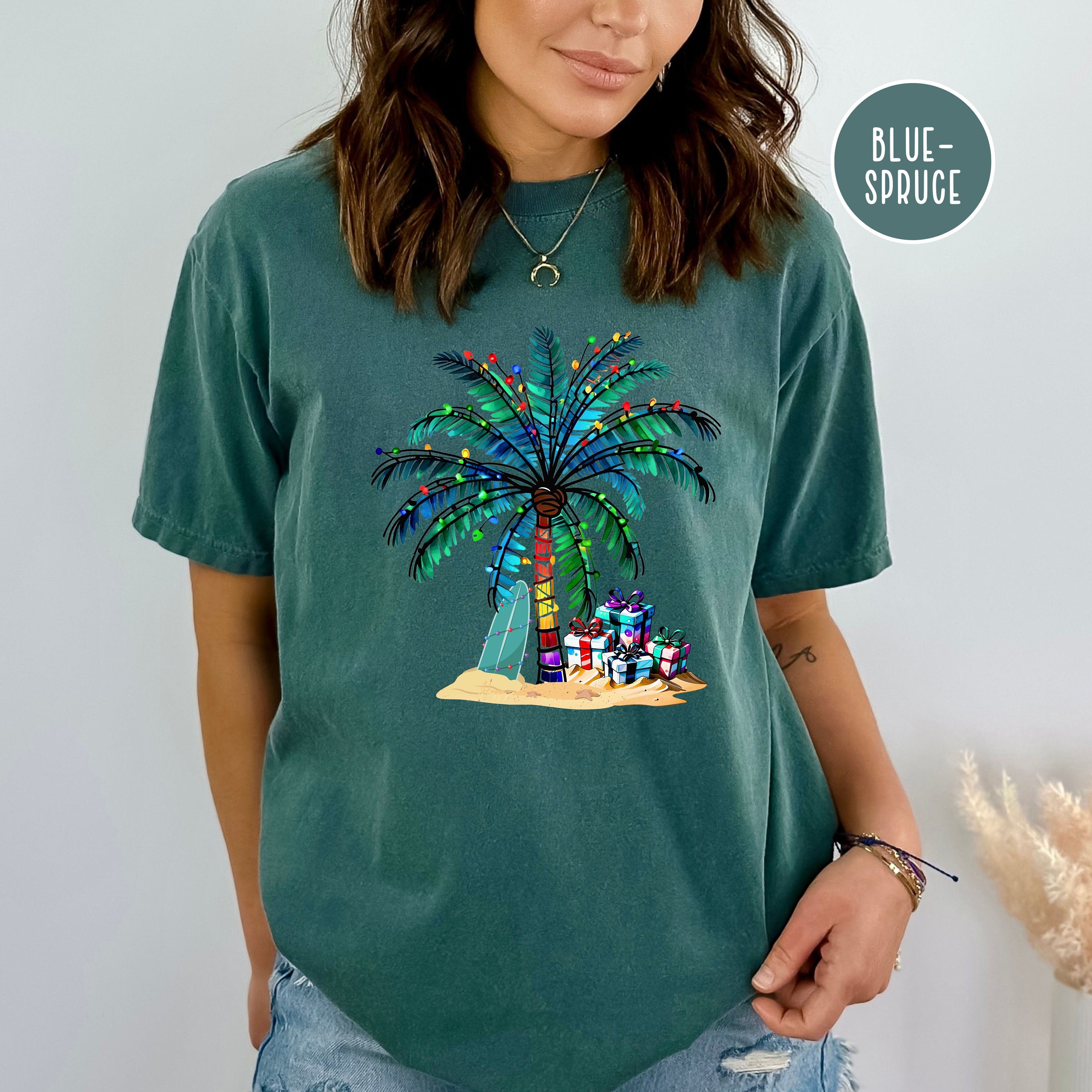 Tropical Christmas Comfort Colors® Tee