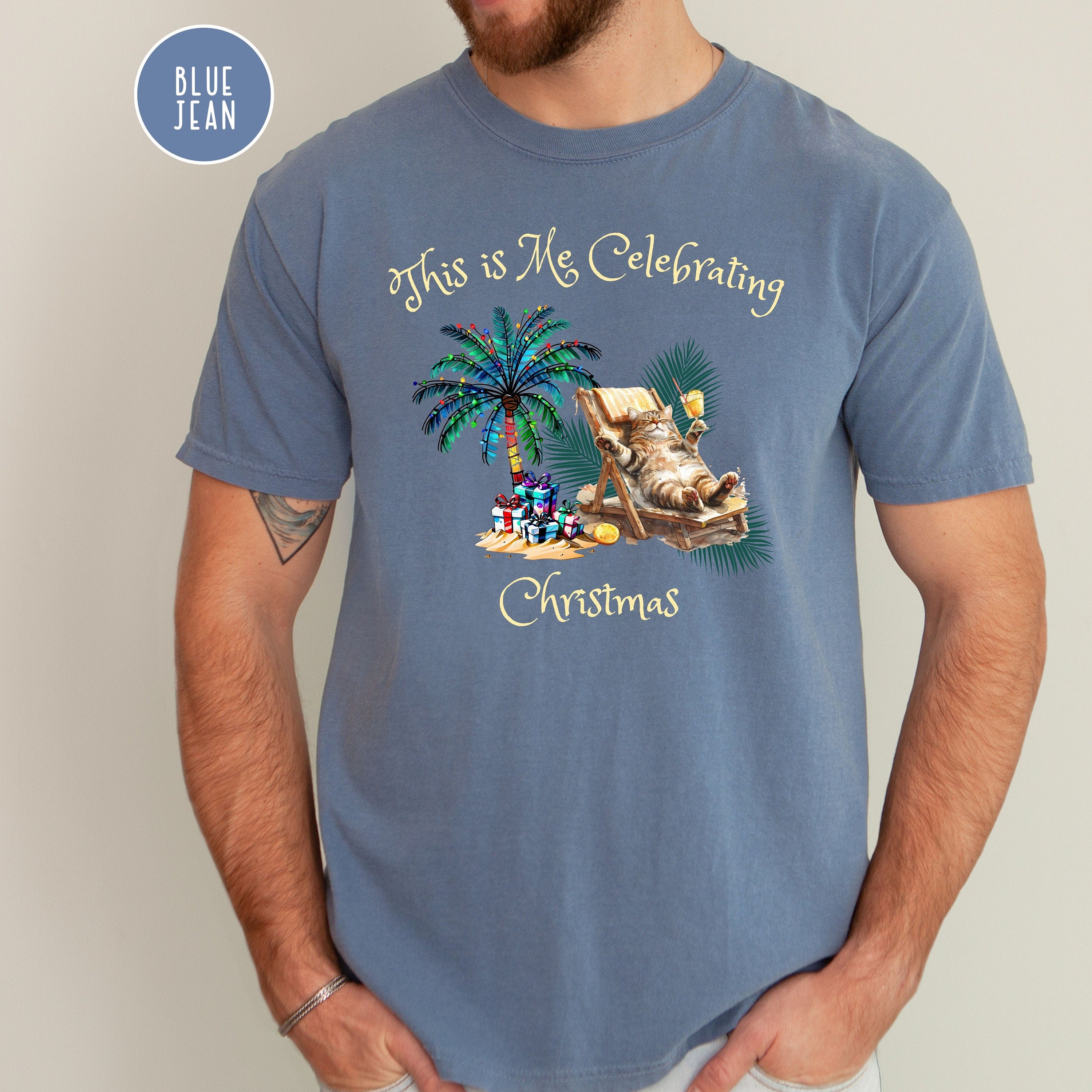 Island Christmas Vacation Comfort Colors® Christmas Gift Tee