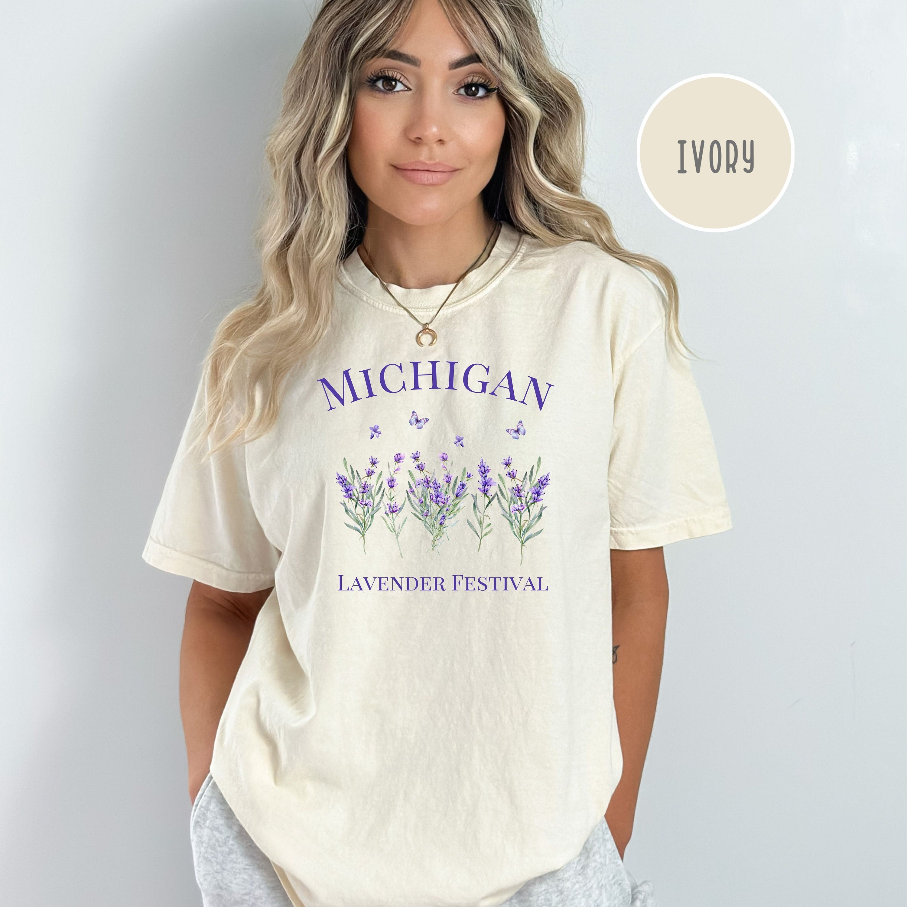 Michigan Lavender Festival Comfort Colors® Tee