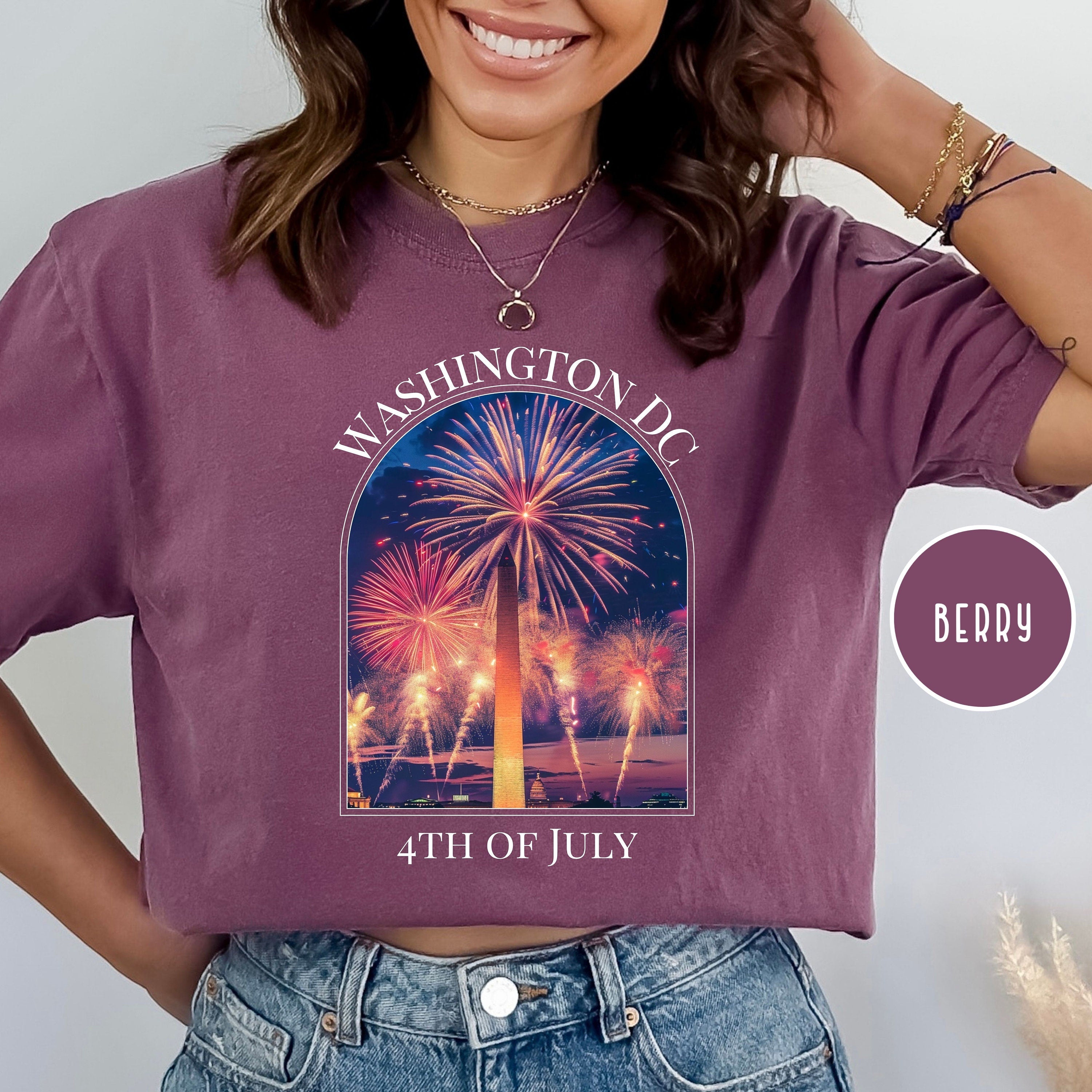 4th of July in Washington DC Comfort Colors® Tee