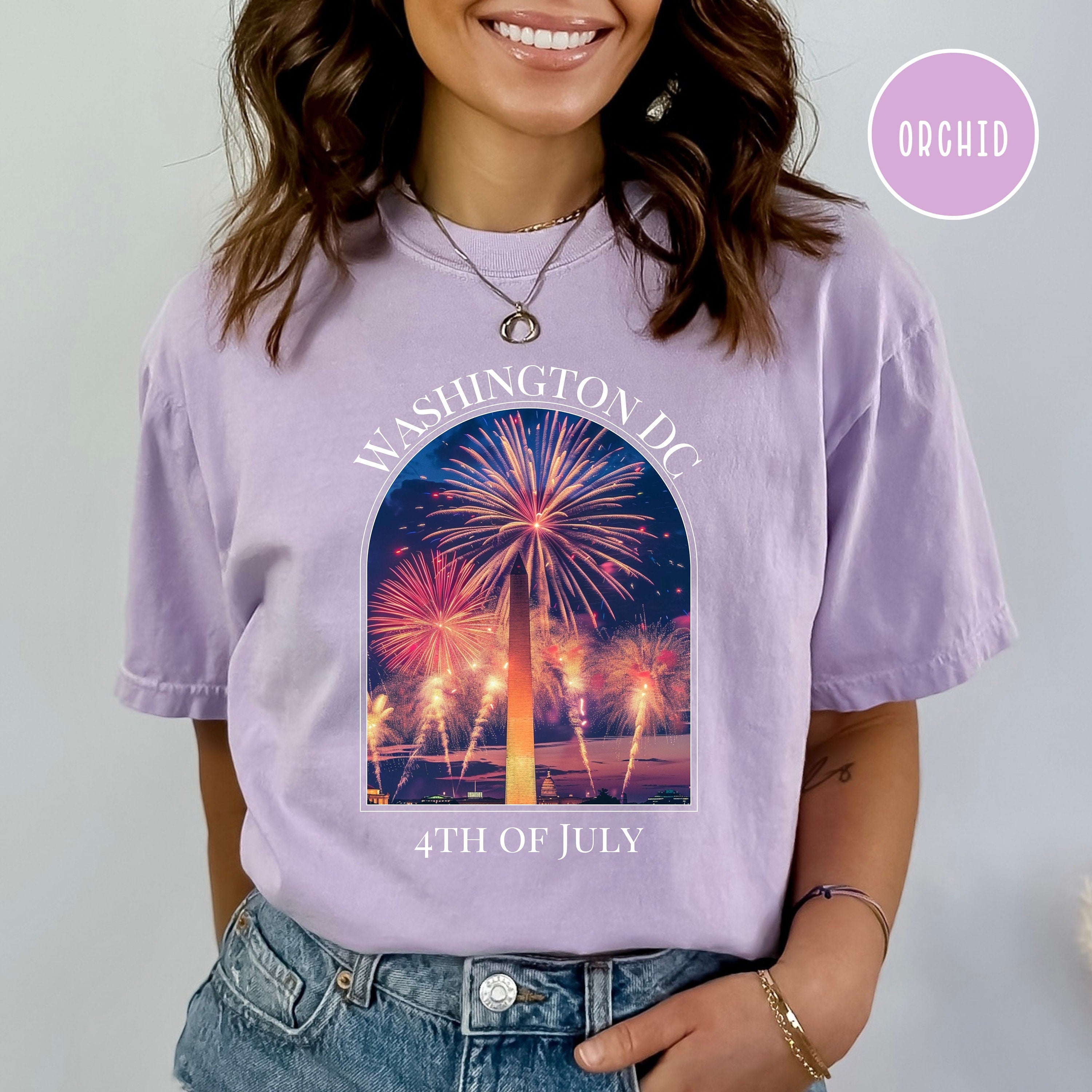 4th of July in Washington DC Comfort Colors® Tee