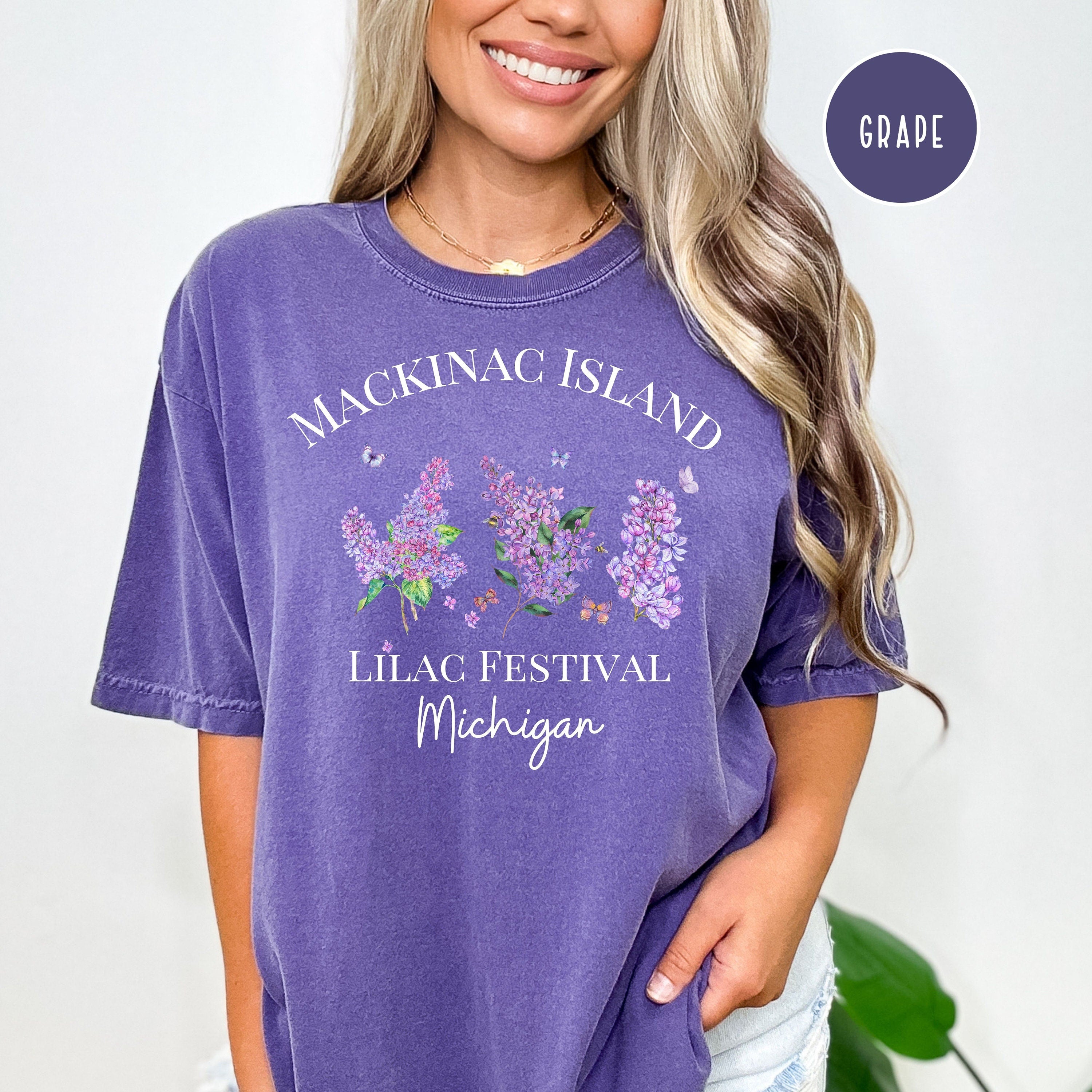 Mackinac Island Michigan Lilac Festival Comfort Colors® Tee