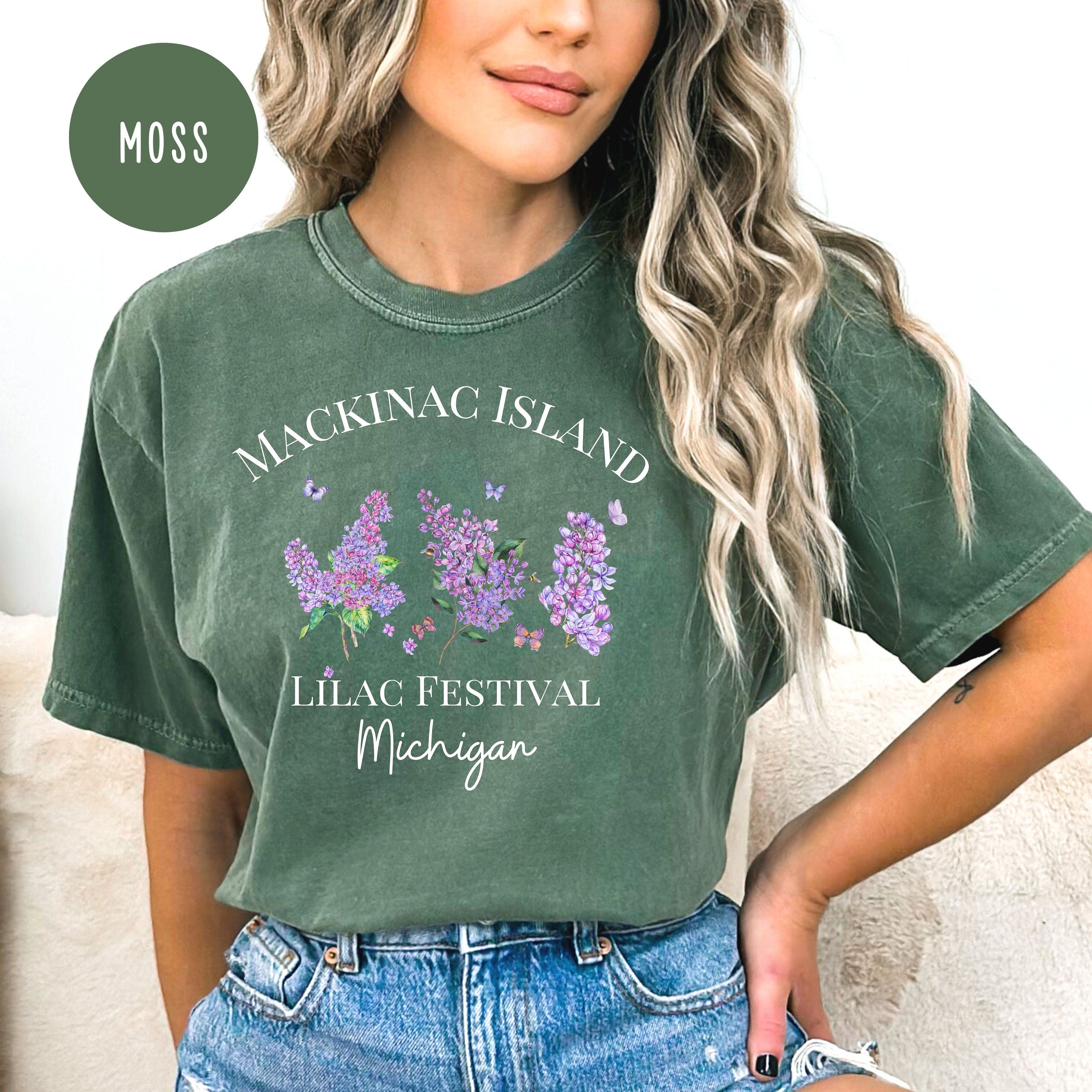 Mackinac Island Michigan Lilac Festival Comfort Colors® Tee