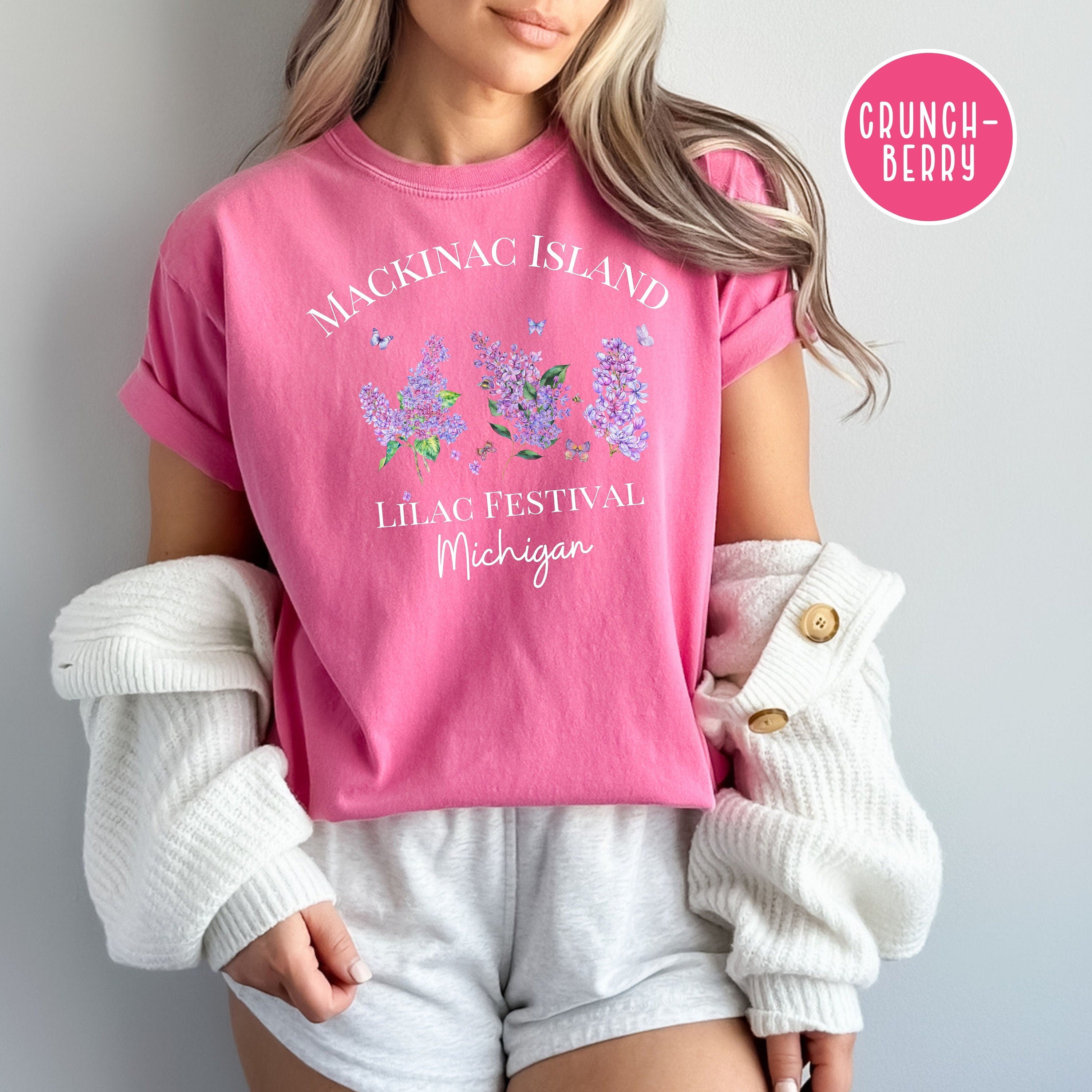 Mackinac Island Michigan Lilac Festival Comfort Colors® Tee