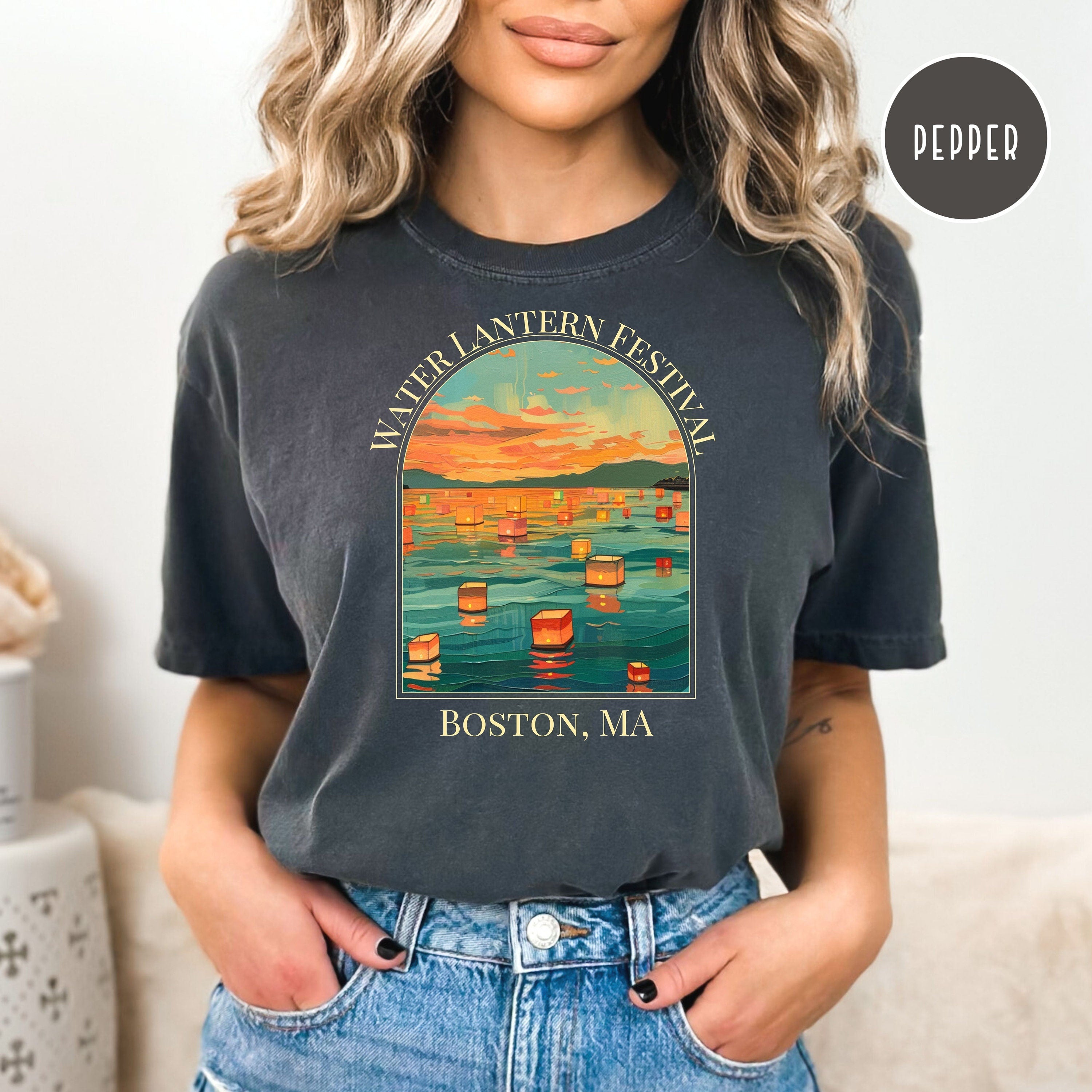 Boston Water Lantern Festival Comfort Colors® T-Shirt