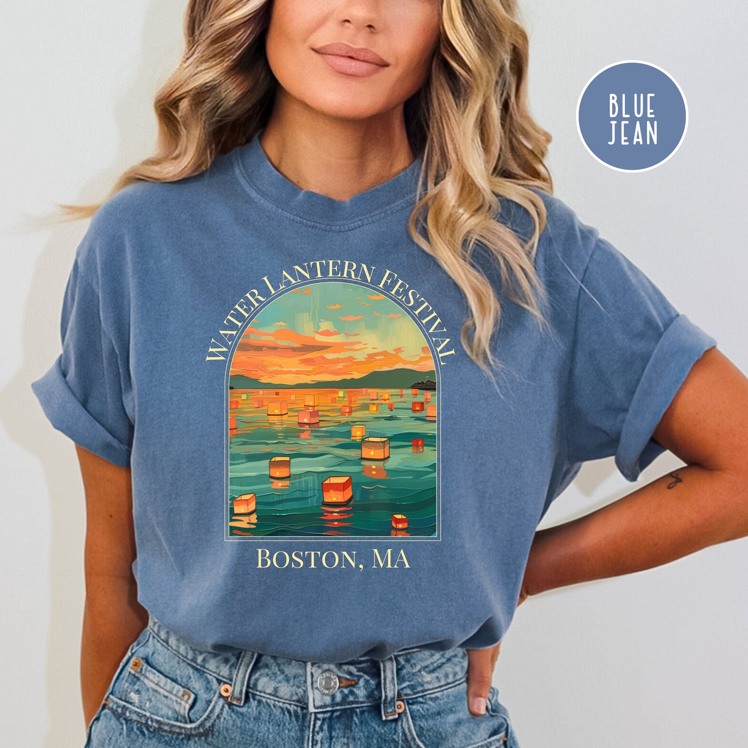 Boston Water Lantern Festival Comfort Colors® T-Shirt