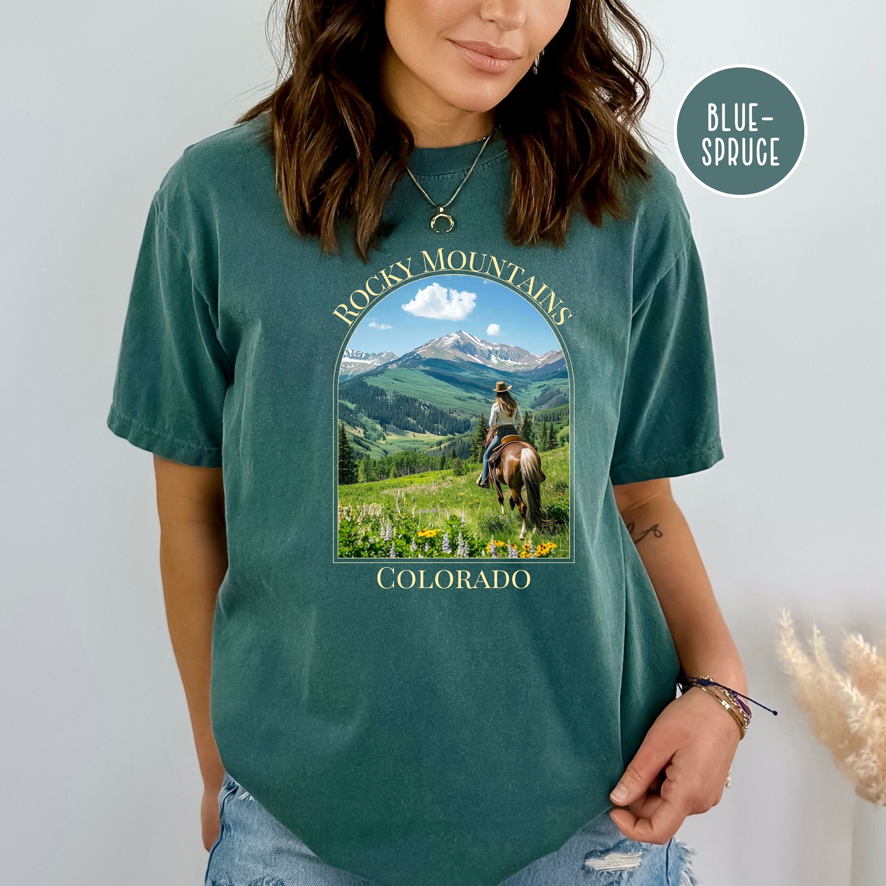 Rocky Mountains Colorado Comfort Colors® Tee