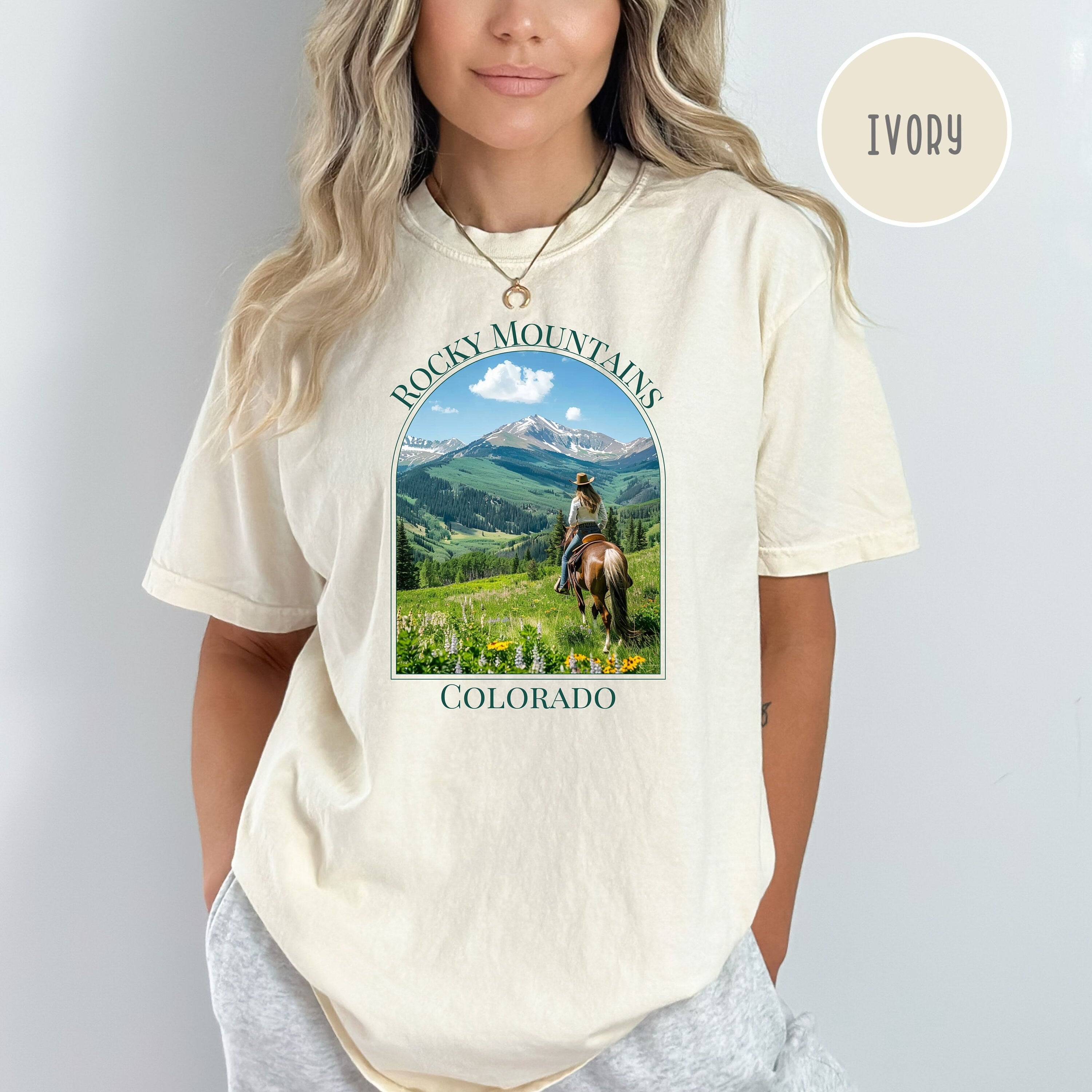 Rocky Mountains Colorado Comfort Colors® Tee