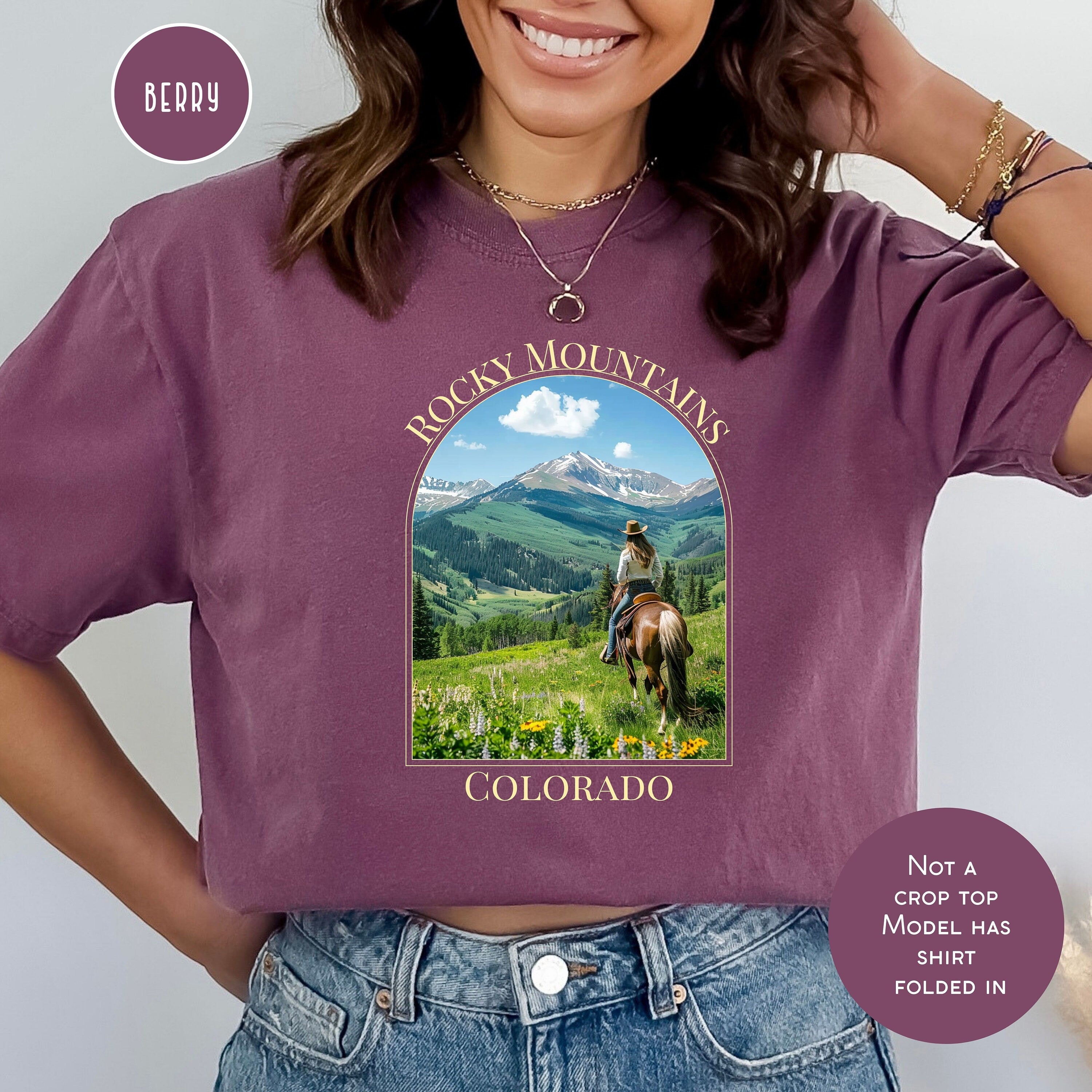 Rocky Mountains Colorado Comfort Colors® Tee