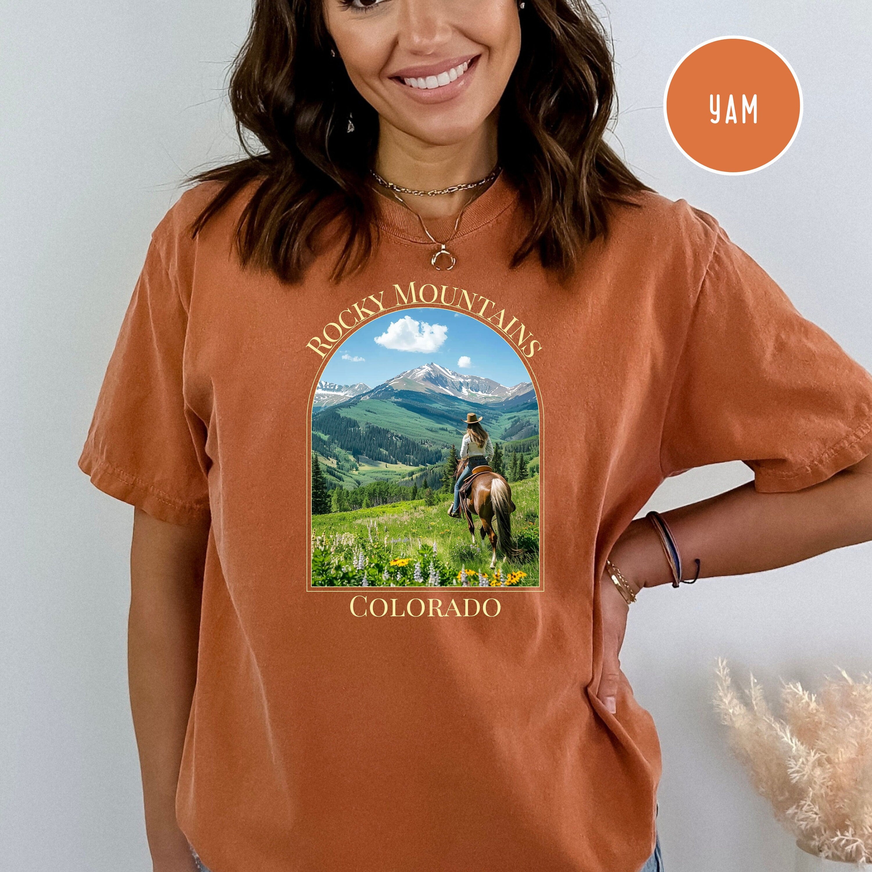 Rocky Mountains Colorado Comfort Colors® Tee