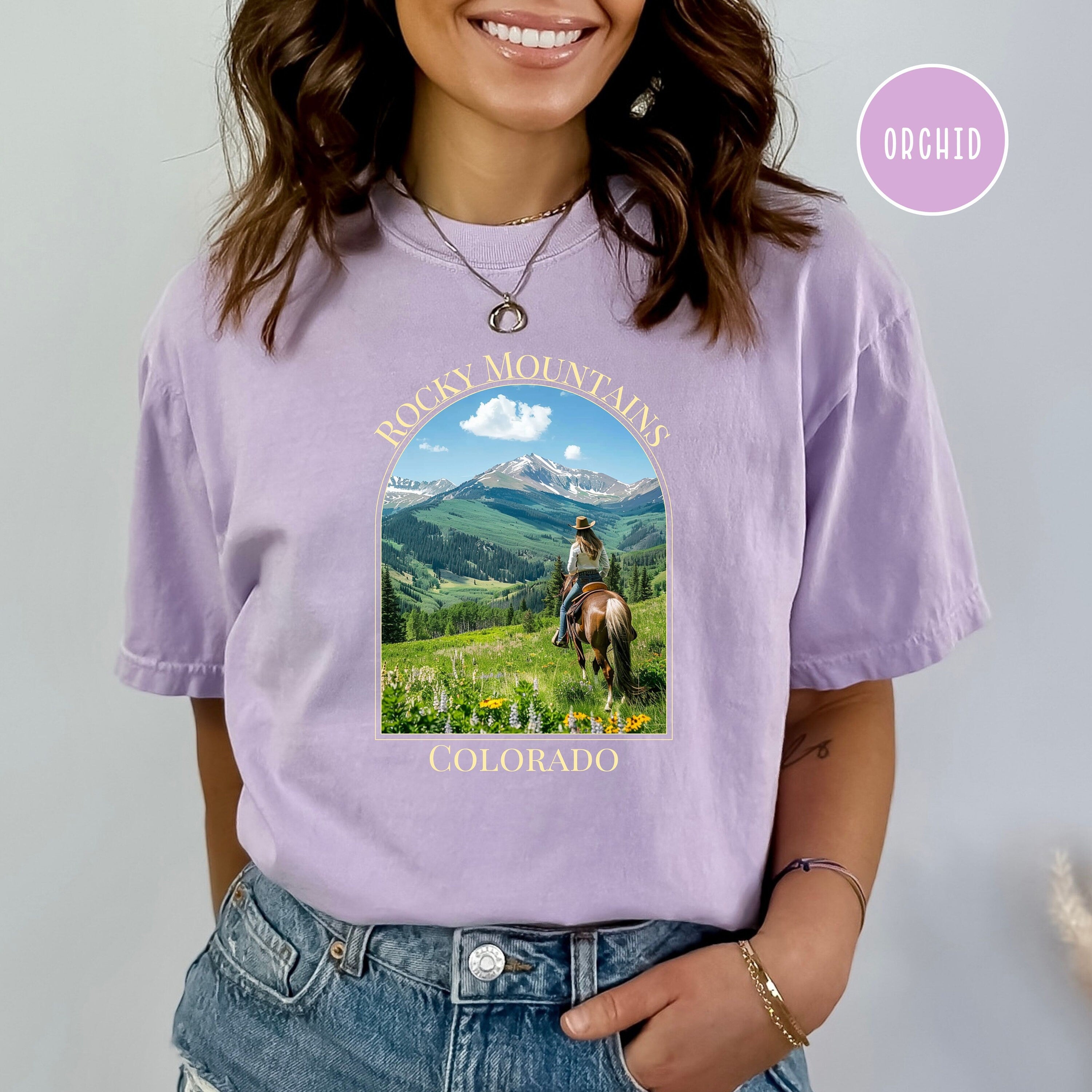 Rocky Mountains Colorado Comfort Colors® Tee