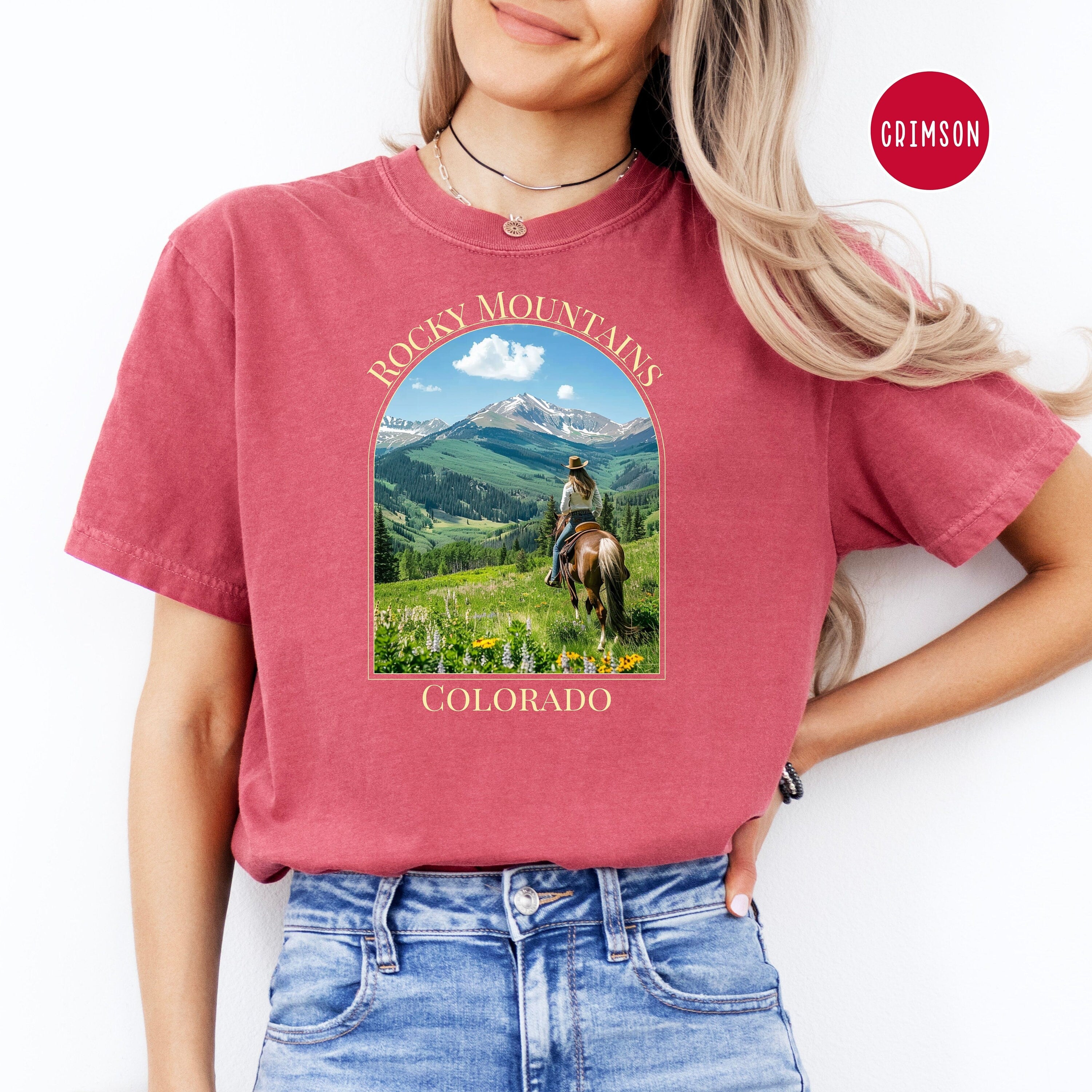 Rocky Mountains Colorado Comfort Colors® Tee