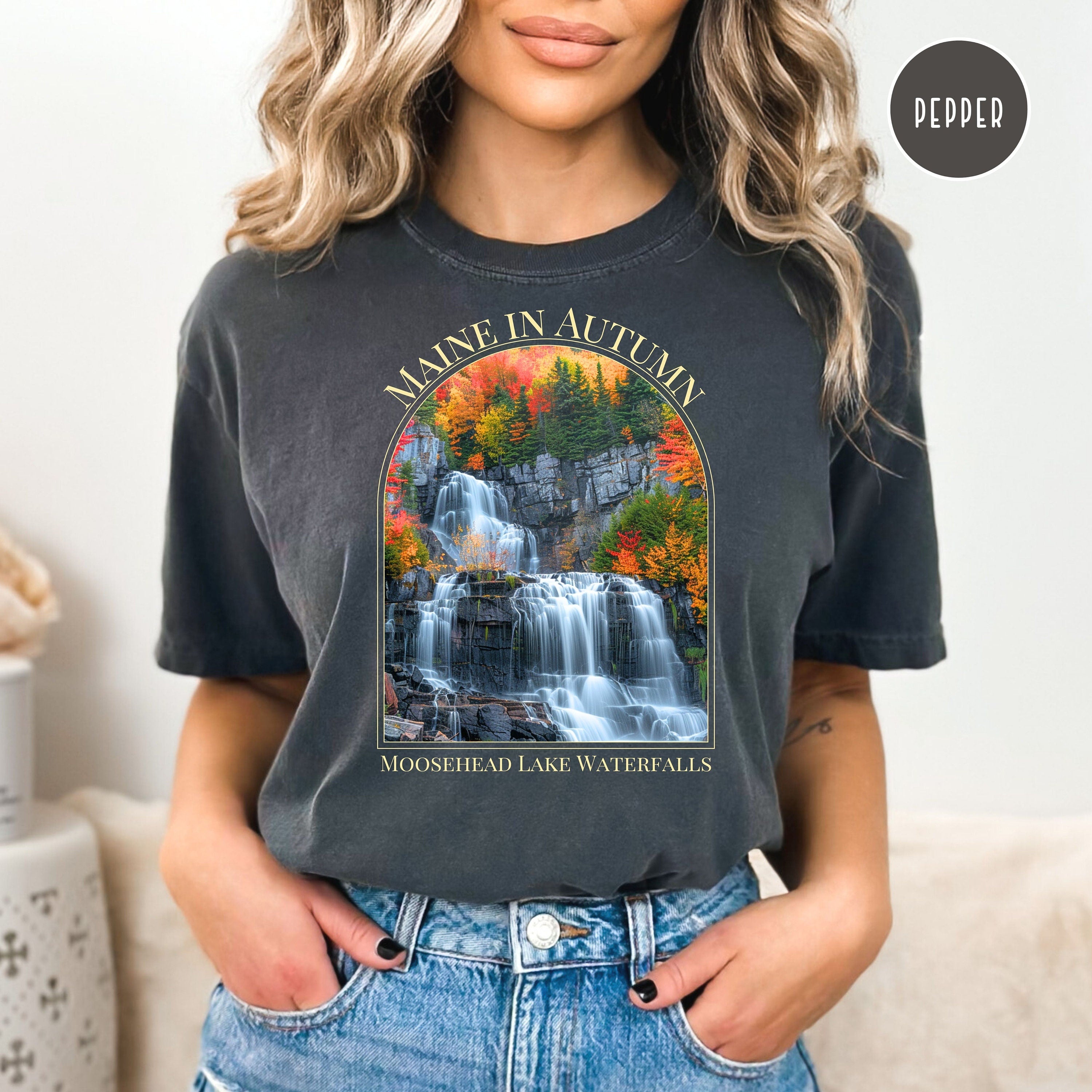 Autumn in Maine Comfort Colors® T-Shirt