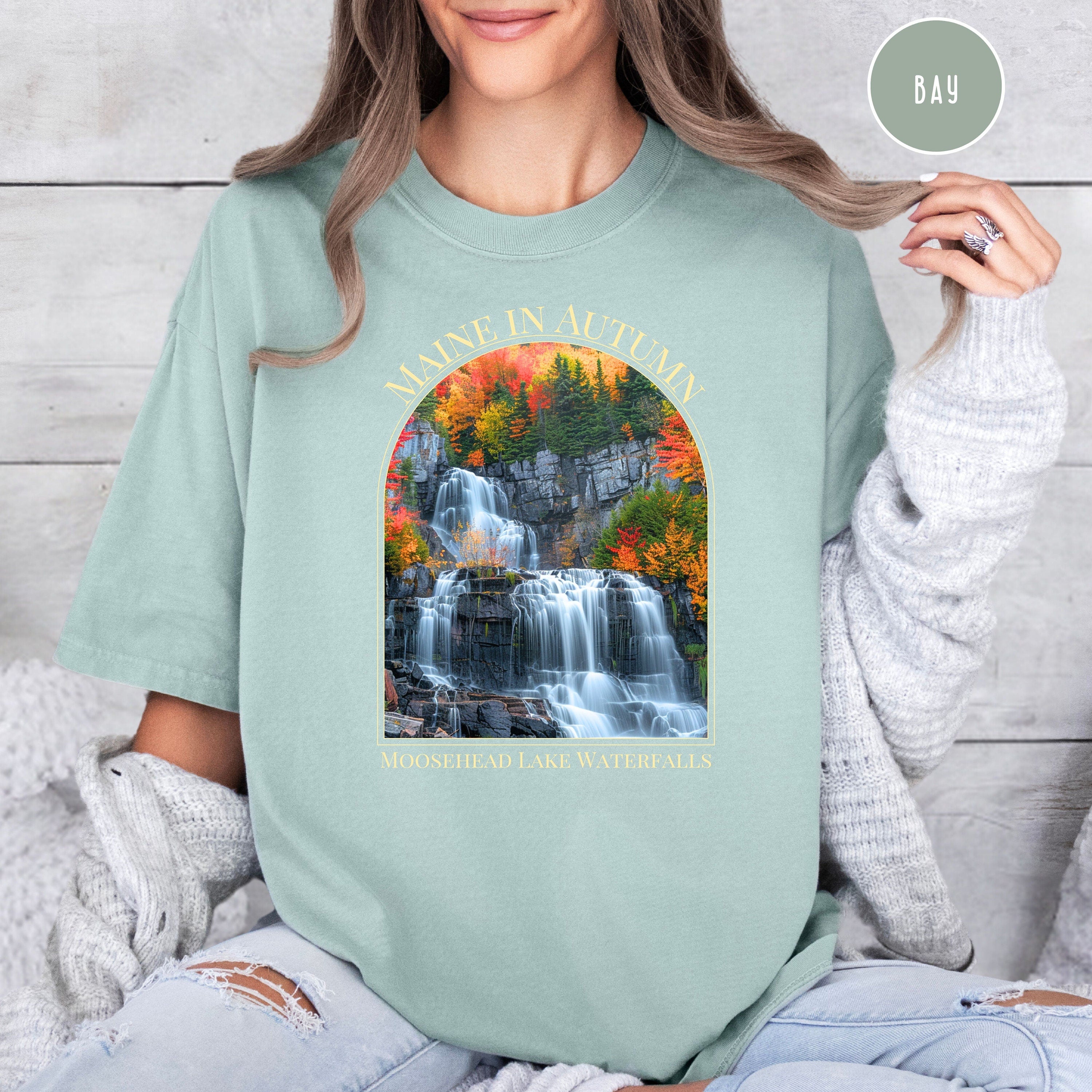 Autumn in Maine Comfort Colors® T-Shirt