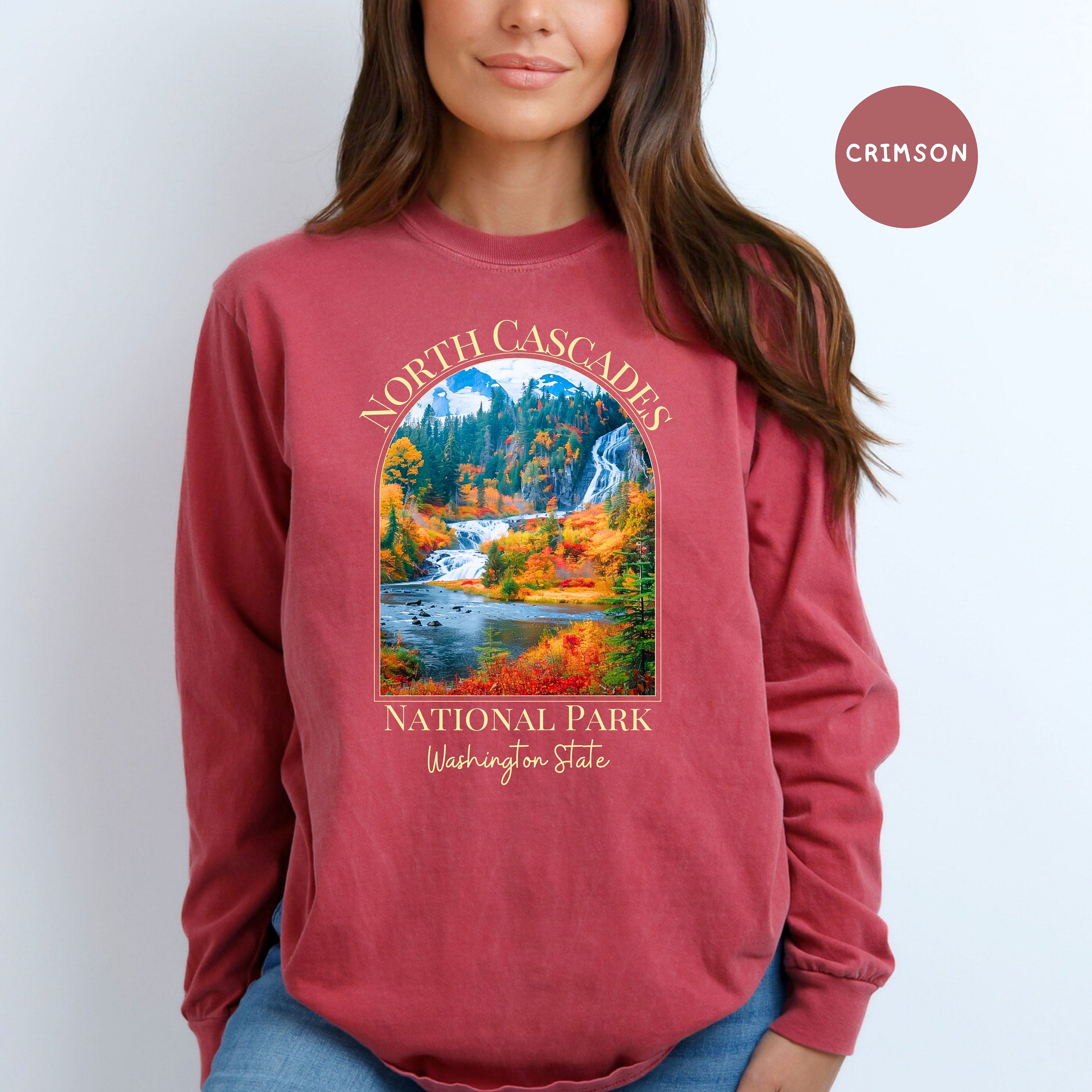 North Cascades National Park Comfort Colors® Long Sleeve Tee